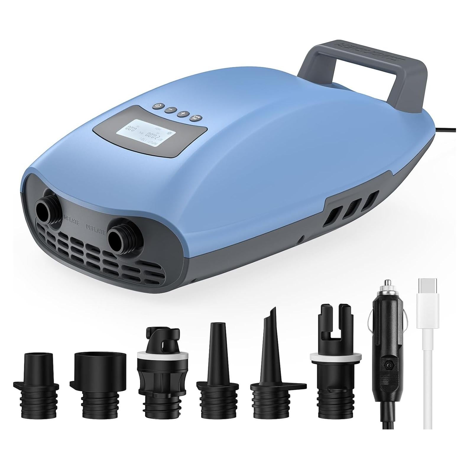 Bomba de aire eléctrica Swonder S20Li6K 20 PSI 350 LPM