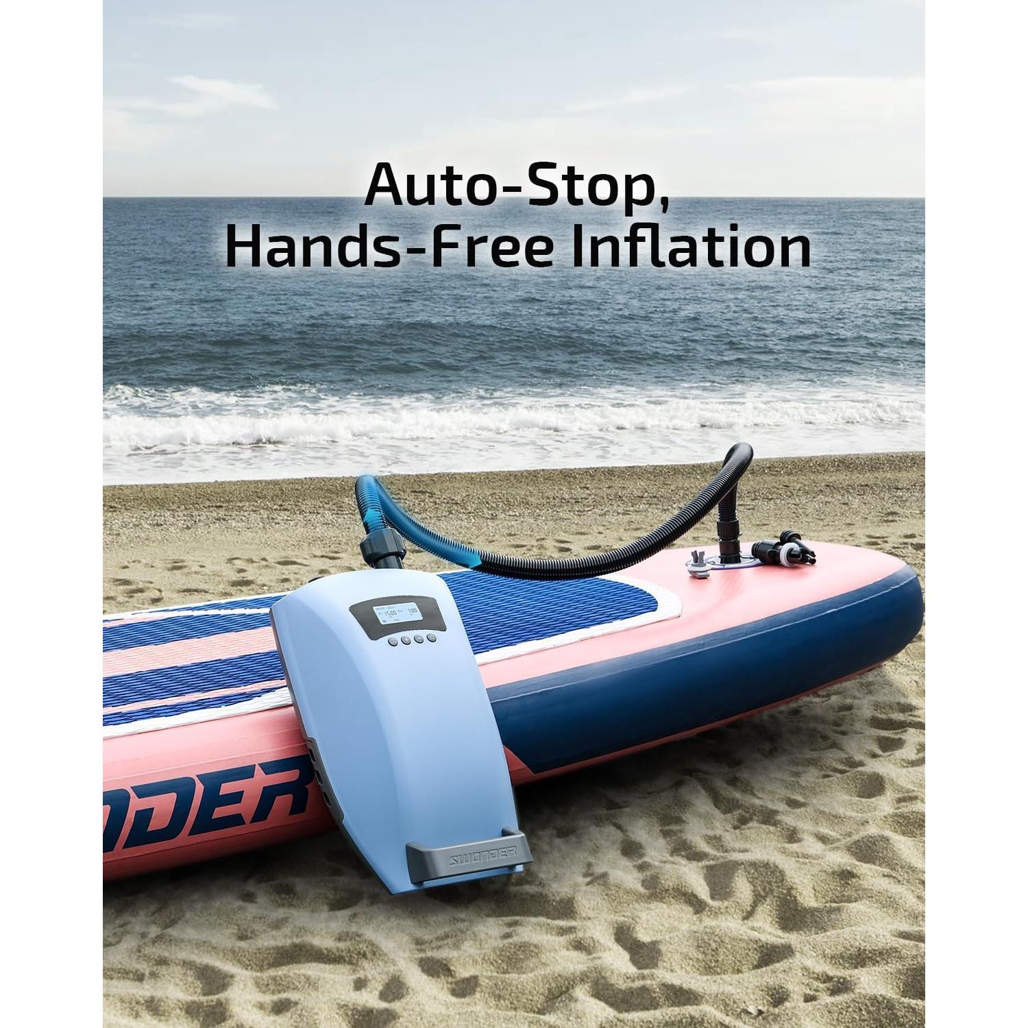 Bomba de aire eléctrica Swonder S20Li6K 20 PSI 350 LPM