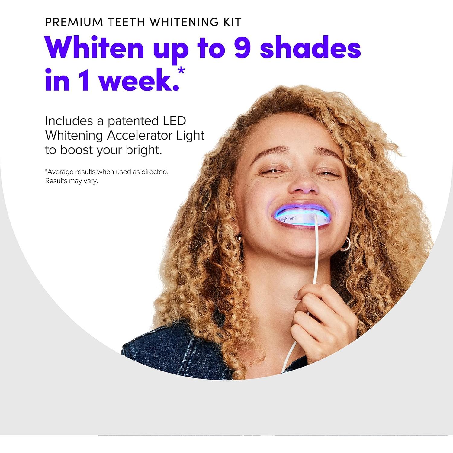 Kit Blanqueamiento Dental SmileDirectClub con Luz LED - 4 Gel