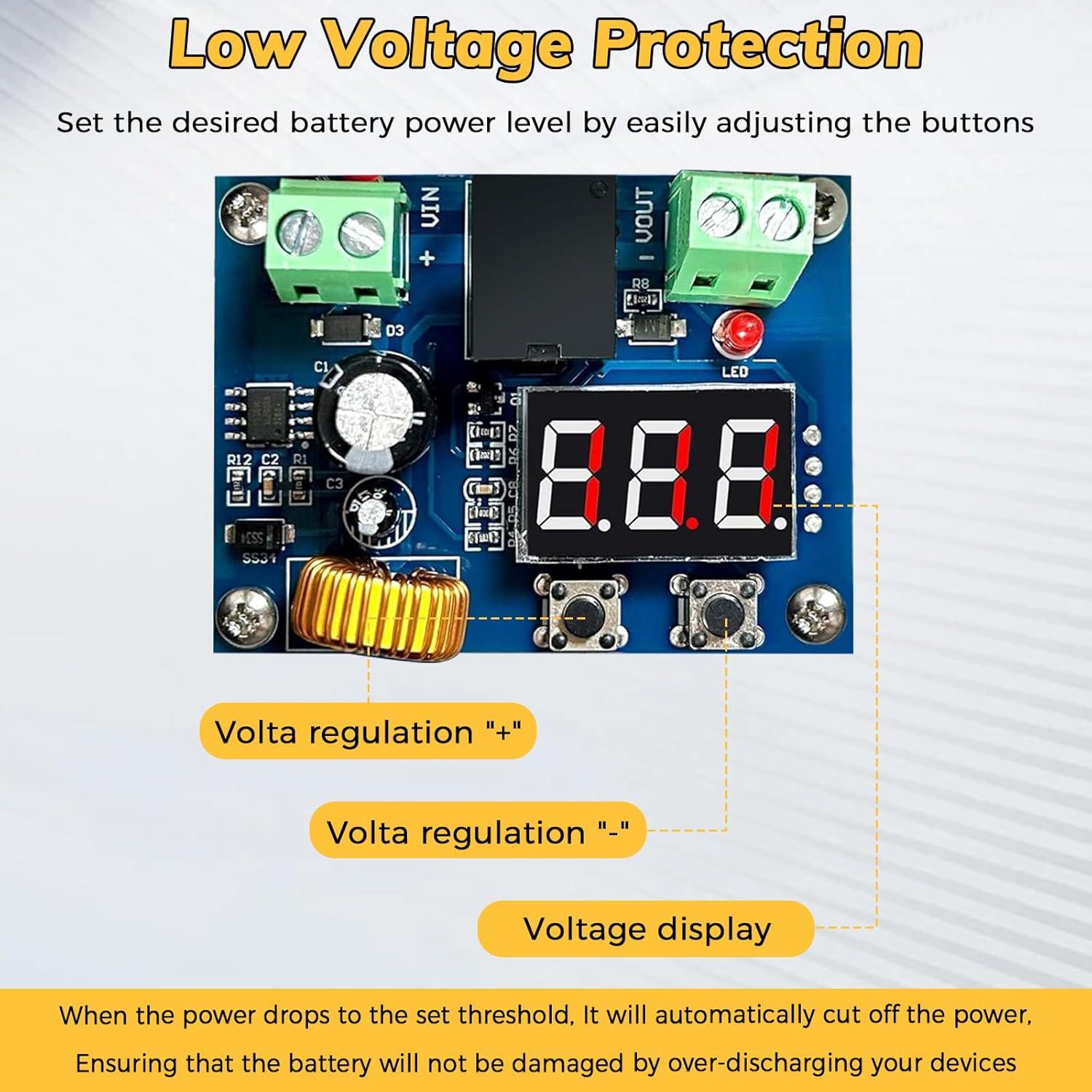 Caja de Distribución de Energía Zelvoro para Batería DeWalt 20V