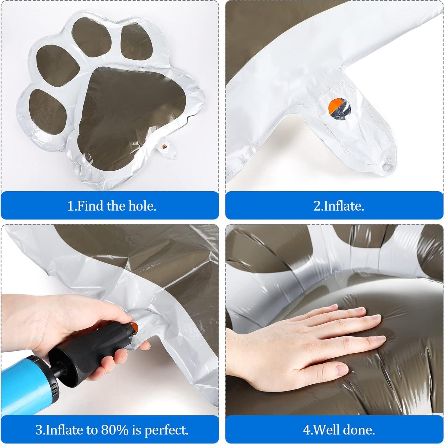 Kit de Guirnalda de Globos de Fiesta Gejoy 103 Piezas Azul