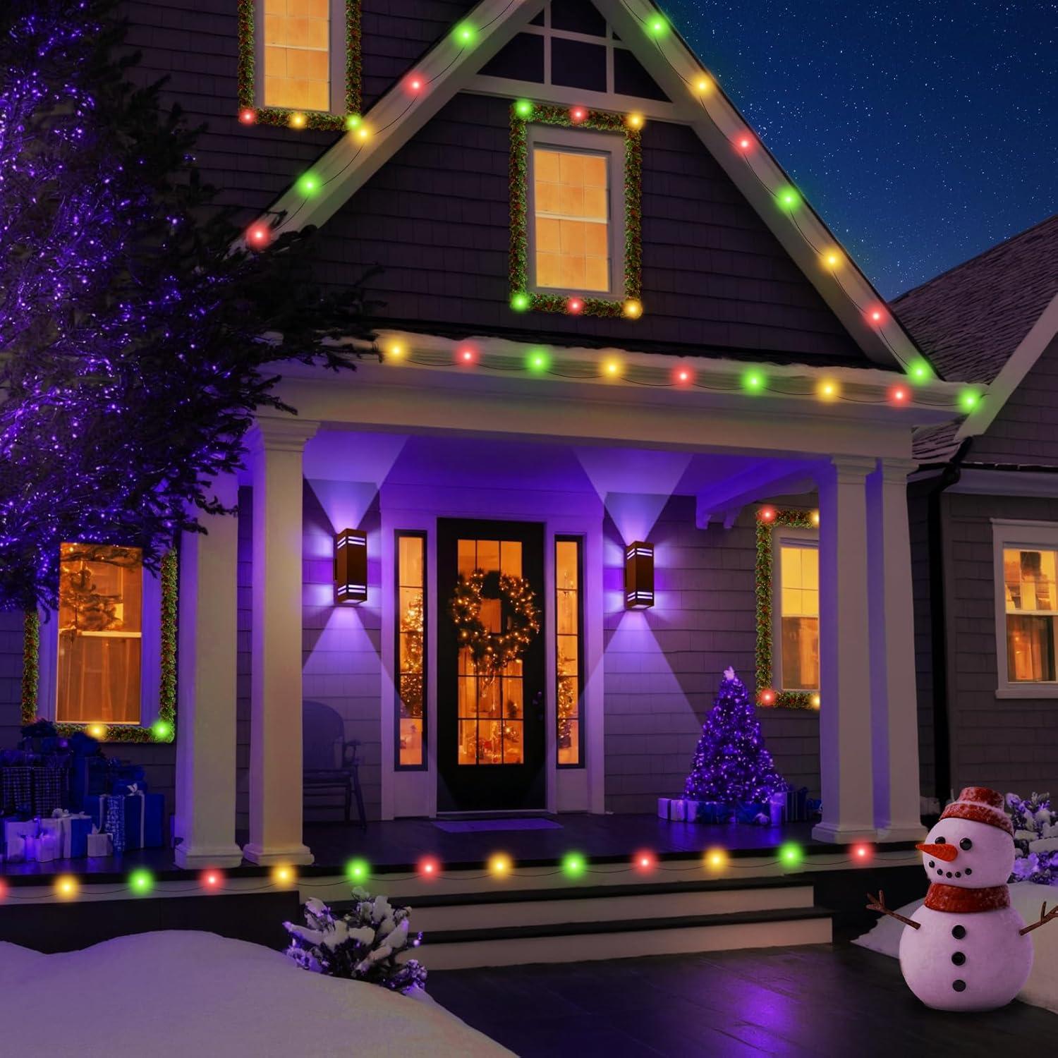 Luces Inteligentes de Exterior MZLITI 2 Paquete RGB IP65