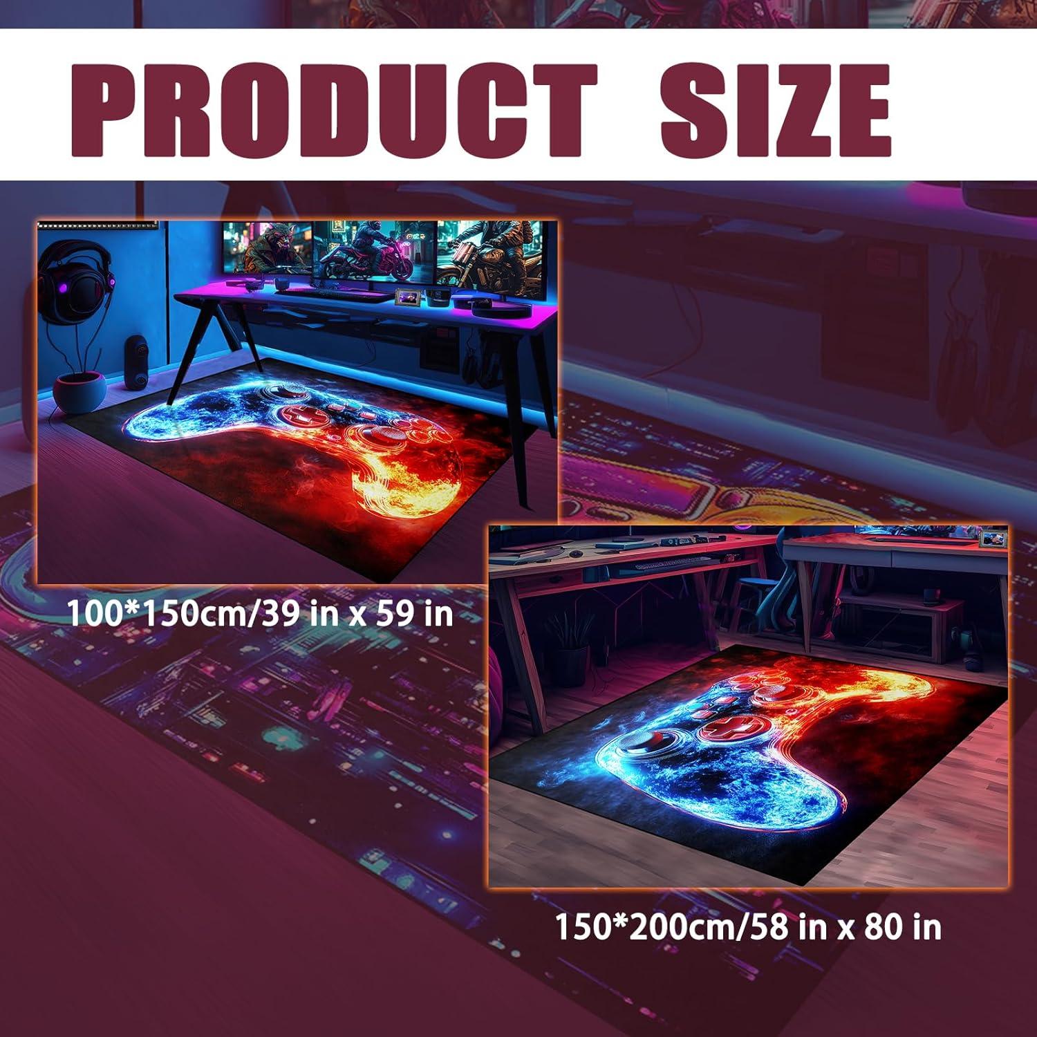 Alfombra de Juego FJKJHKGJ 0.91x1.52m para Niños Gamer