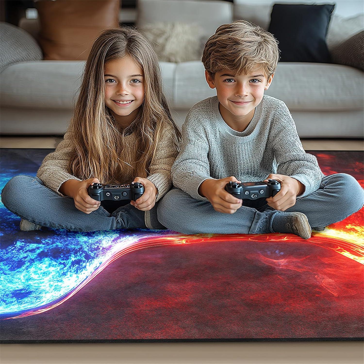 Alfombra de Juego FJKJHKGJ 0.91x1.52m para Niños Gamer