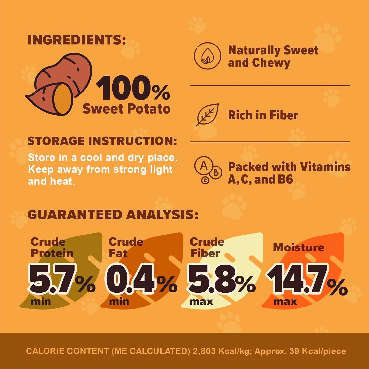 Chips de Batata para Perros Shang Yi 226.8 g Hipoalergénicos