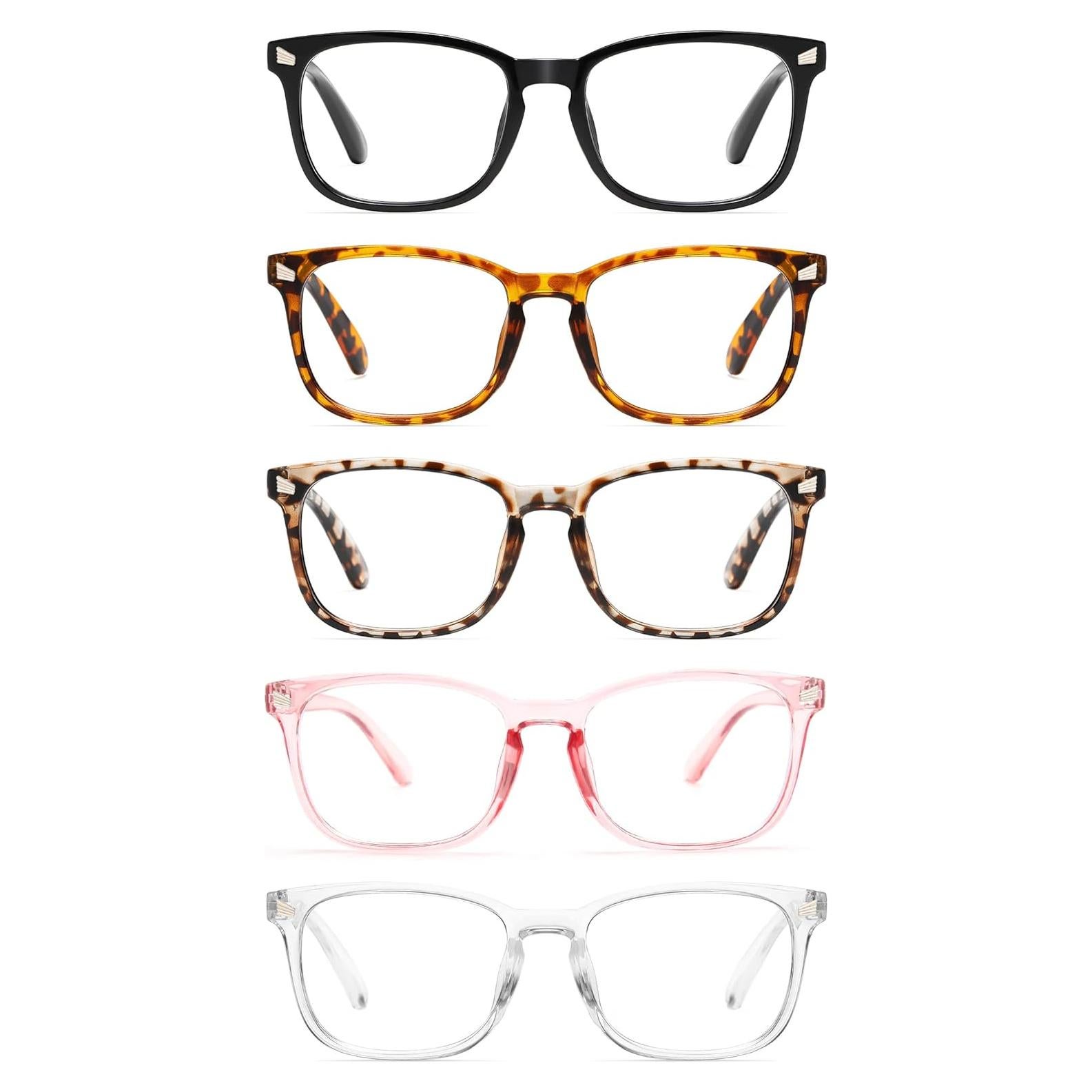 Gafas de lectura CCVOO 1.5x unisex anti luz azul