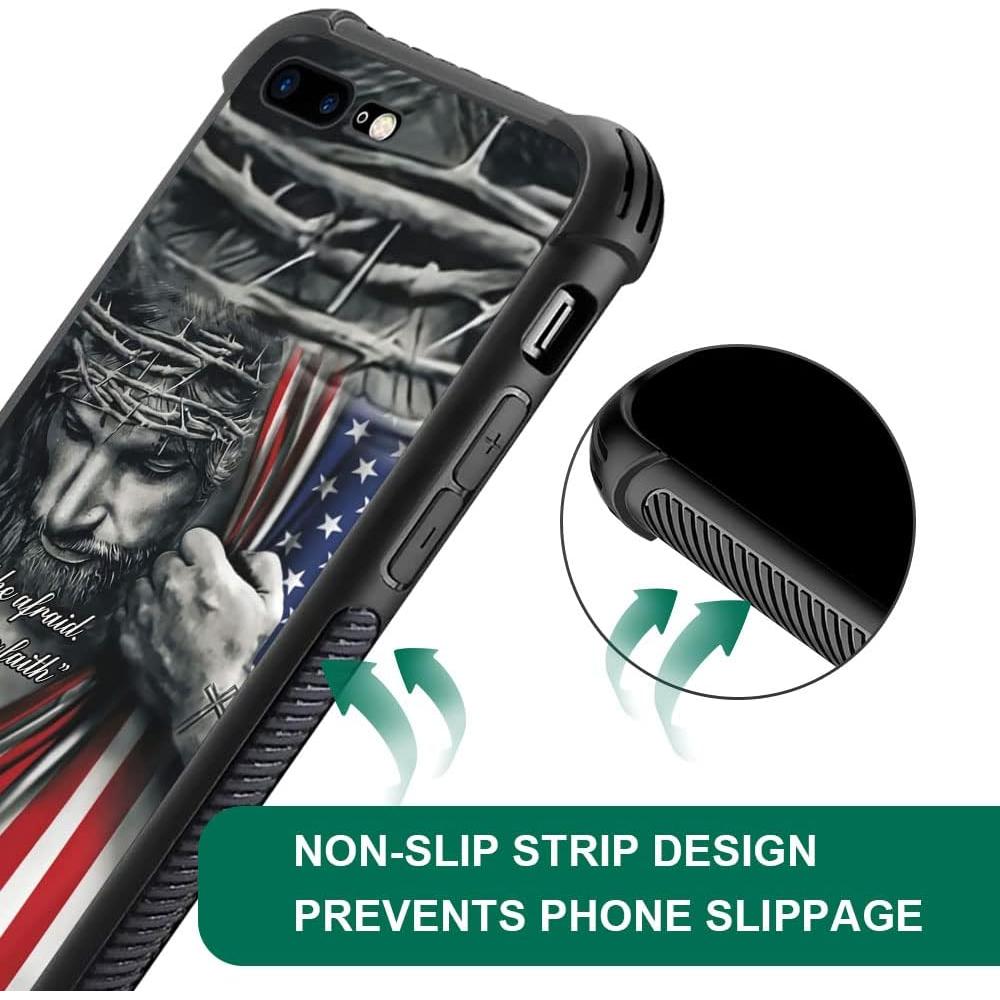 Funda DAIZAG iPhone 7 Plus/8 Plus A Prueba de Golpes Americana