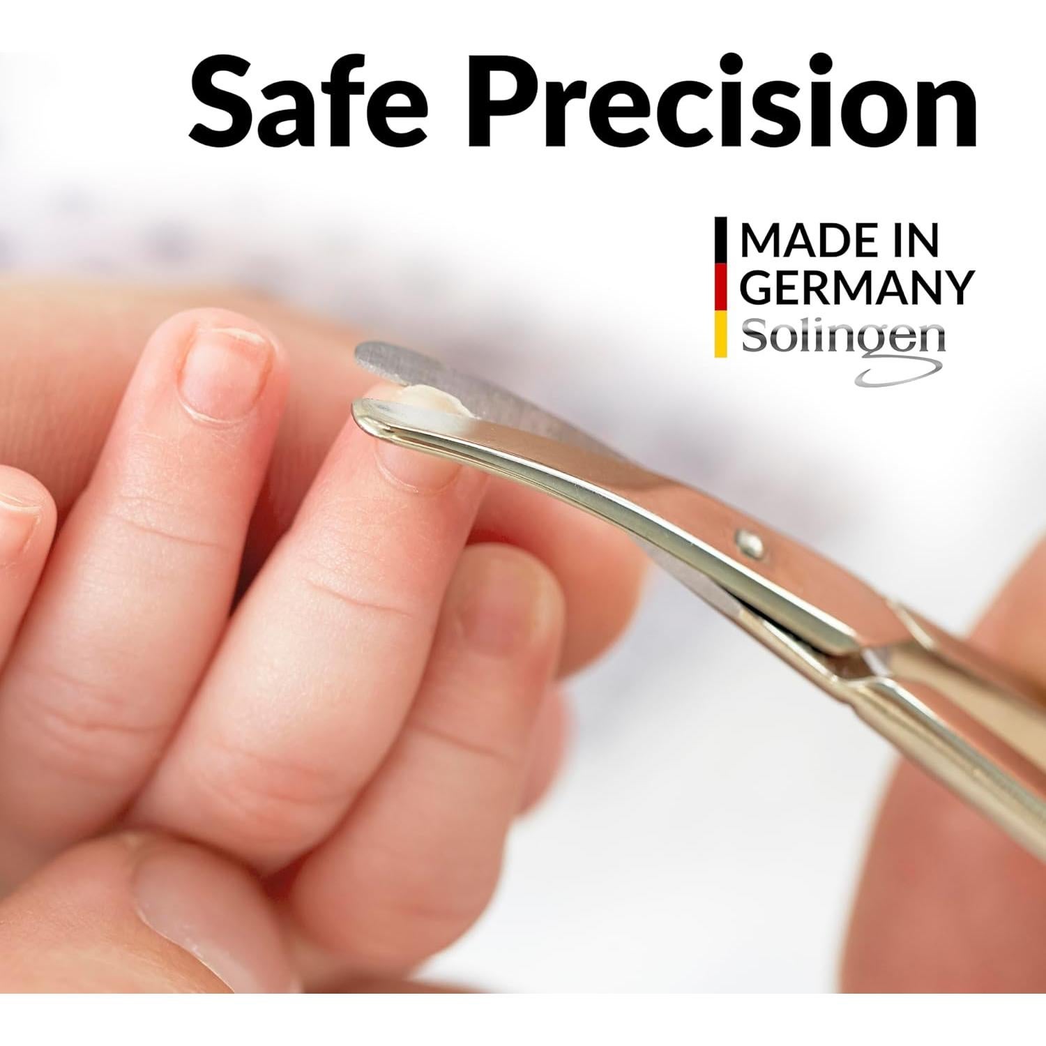 Tijeras de Uñas marQus Solingen Redondeadas - Acero Alemán