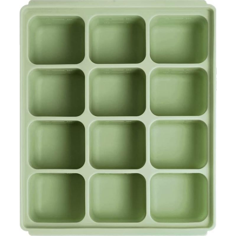 Bandeja de Silicona para Congelar Comida Bebés PETINUBE 12 Cubos