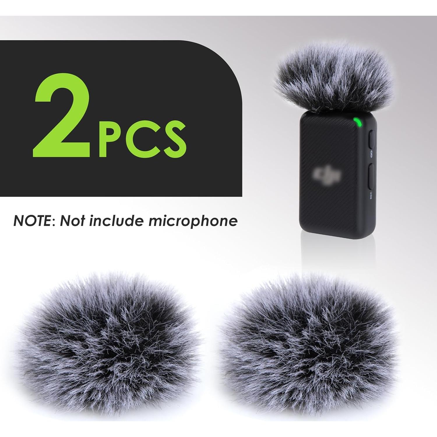 Filtro de viento para micrófono lavalier DJI MIC - 2 Pcs YOUSHARES