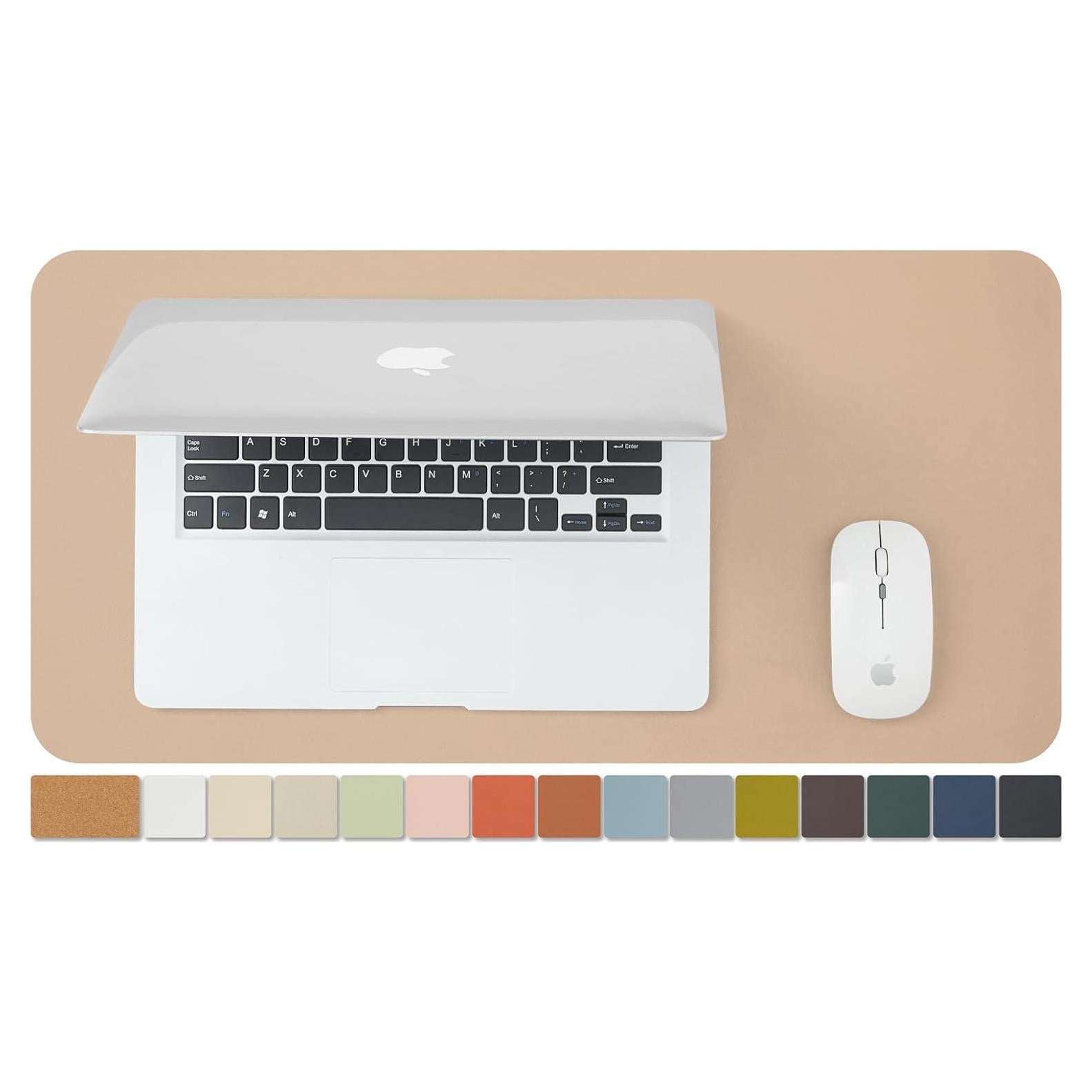 Alfombrilla de Escritorio Doble Cara Corcho HOMIEAZICOZI 60x30cm