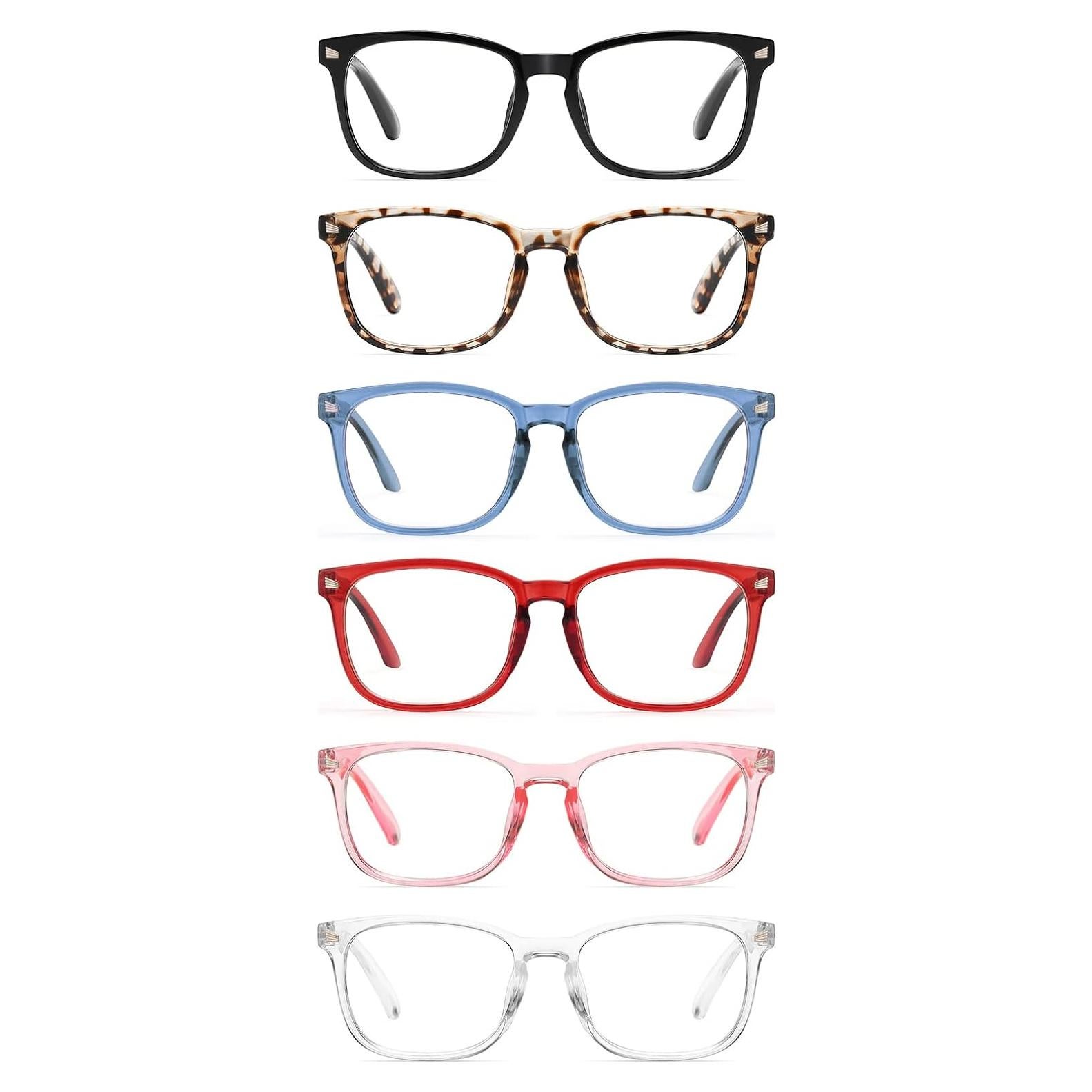 Gafas de lectura CCVOO 1.5x con protección luz azul