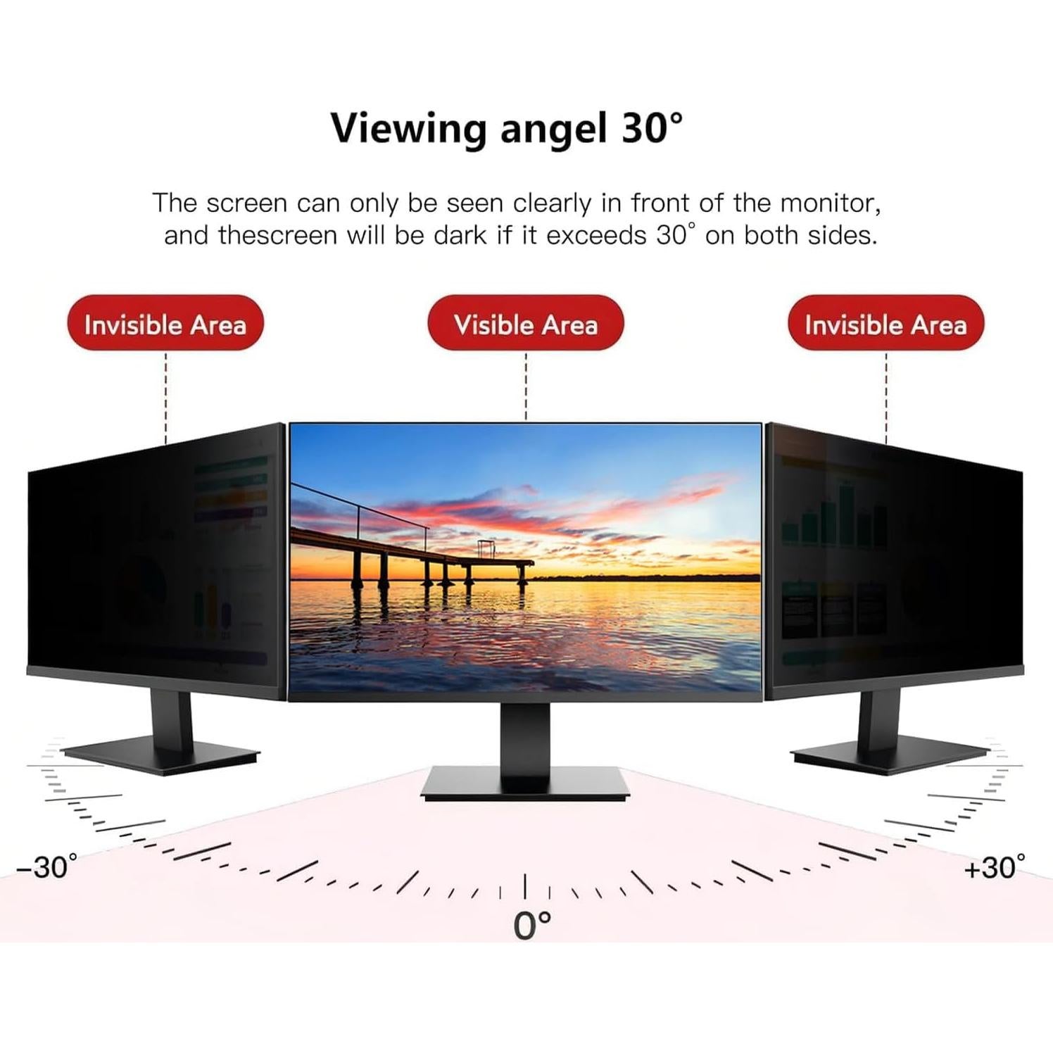 Paquete de 2 Pantallas de Privacidad Twugs 21-22" Antirreflejo