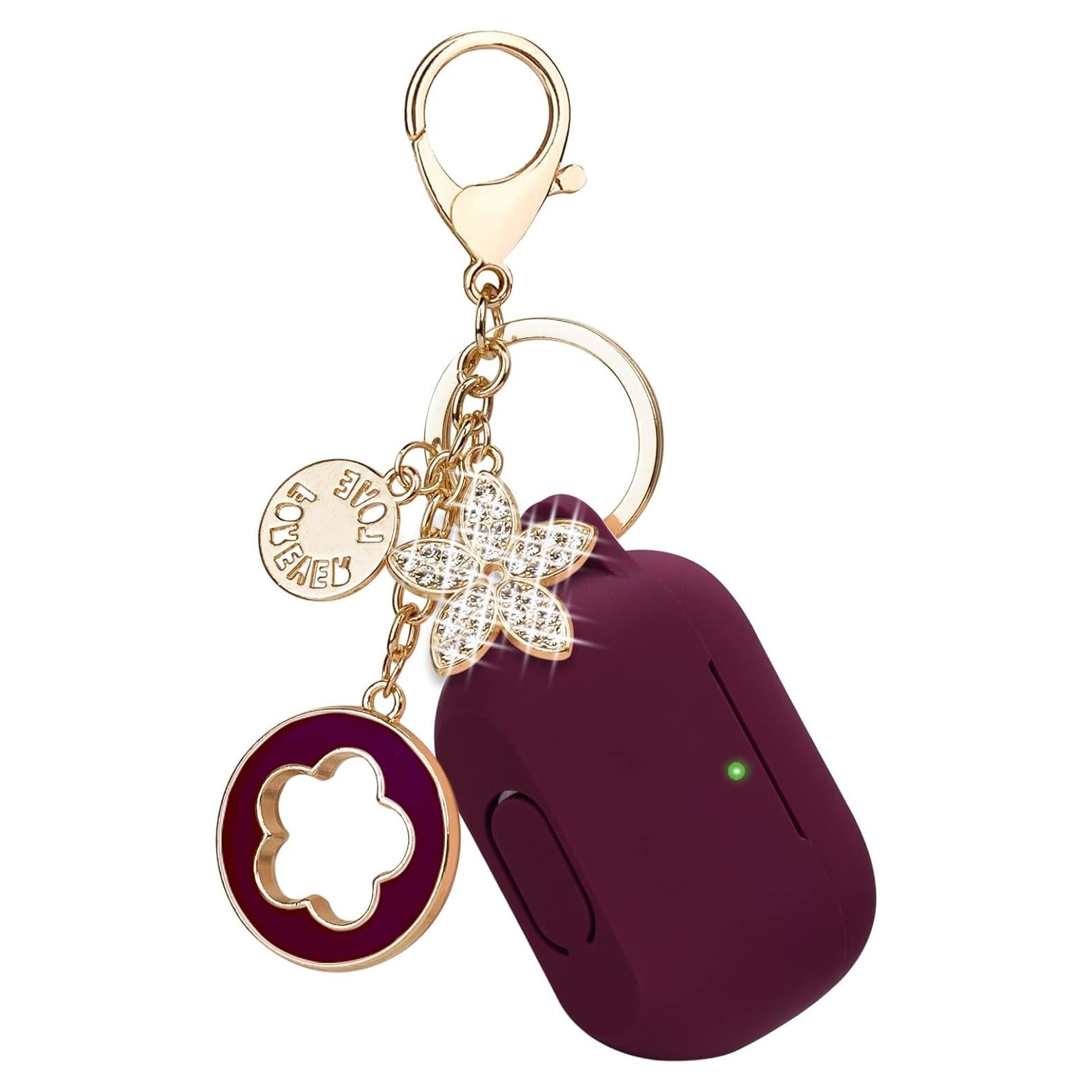 Funda de Silicona VOTILE para AirPods Pro 2019 Burdeos