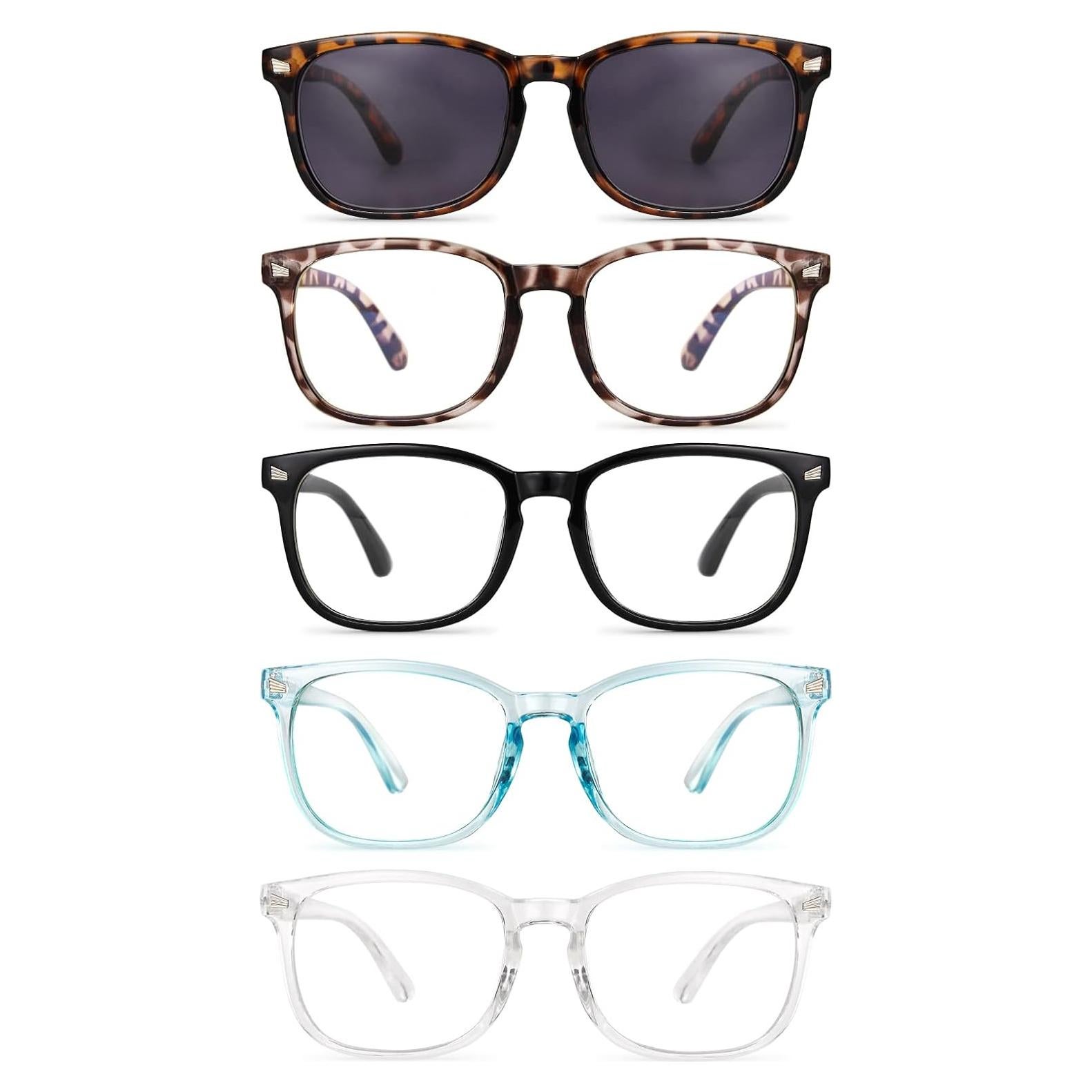 Gafas de lectura CCVOO unisex 3.25x anti luz azul