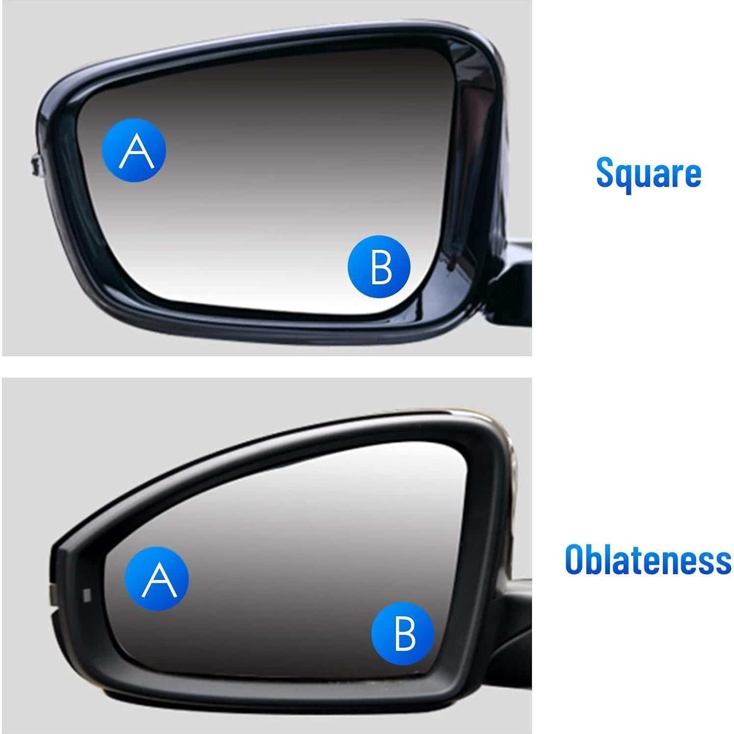 Espejo de Punto Ciego WildAuto Ajustable Universal 2 Pack