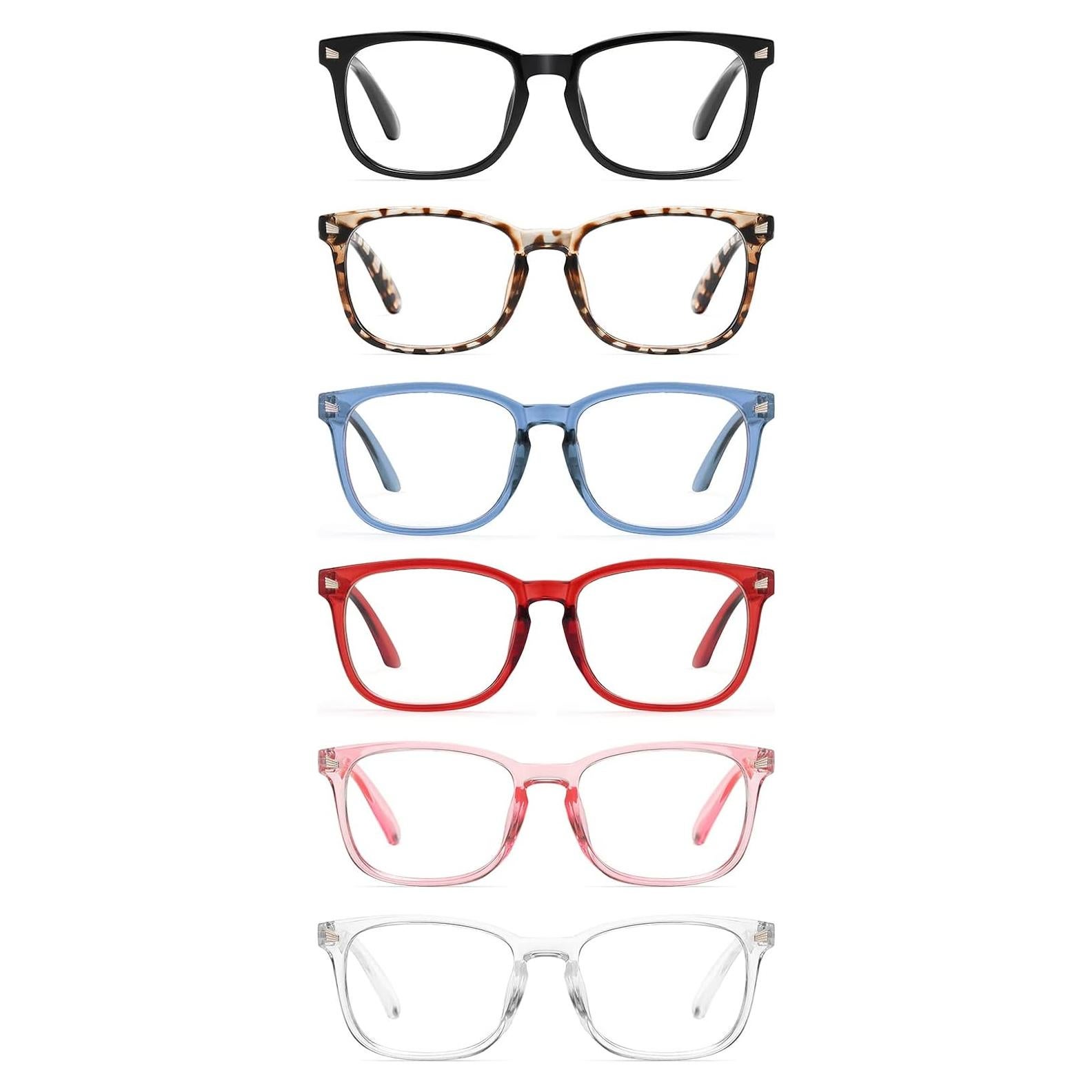 Gafas de lectura CCVOO 1.25x anti luz azul unisex