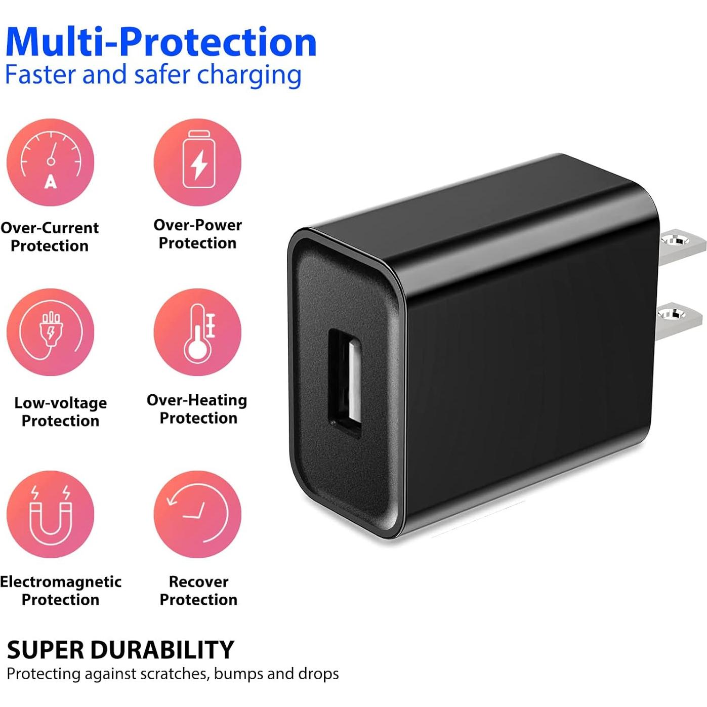 Cargador 3-en-1 USB YCWZZH para Apple TV, iPad, AirPods