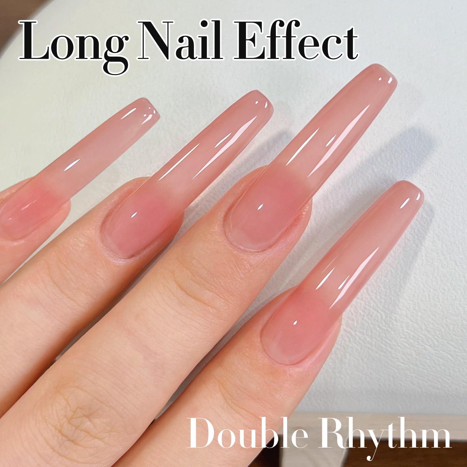 Esmalte en Gel Doble Ritmo 15ml Rosa Nude Bebé