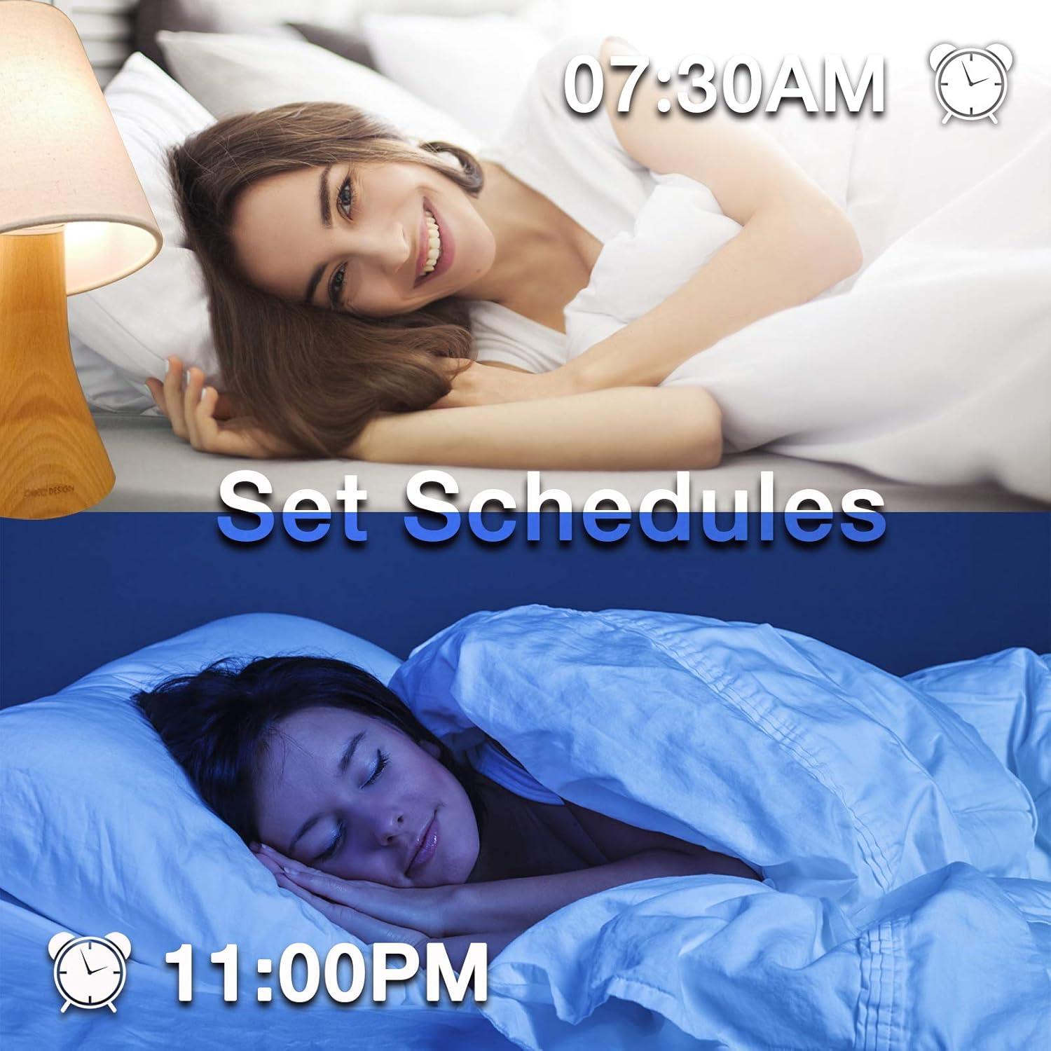 Bombillas Inteligentes DAYBETTER RGBCW Wi-Fi E26 9W 800LM Paquete de 4