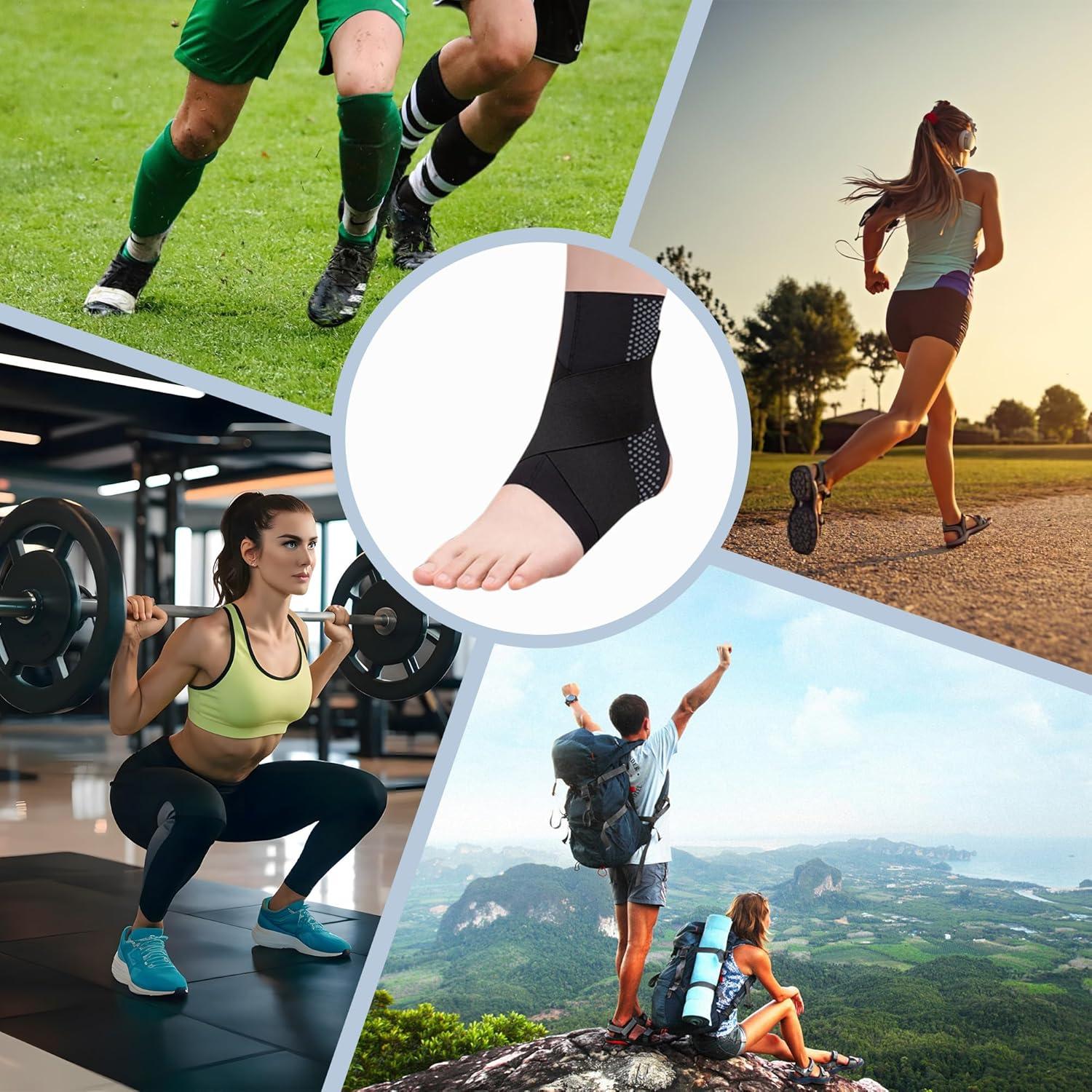 Férula de Tobillo Ajustable Meegy XL para Esguince y Artritis