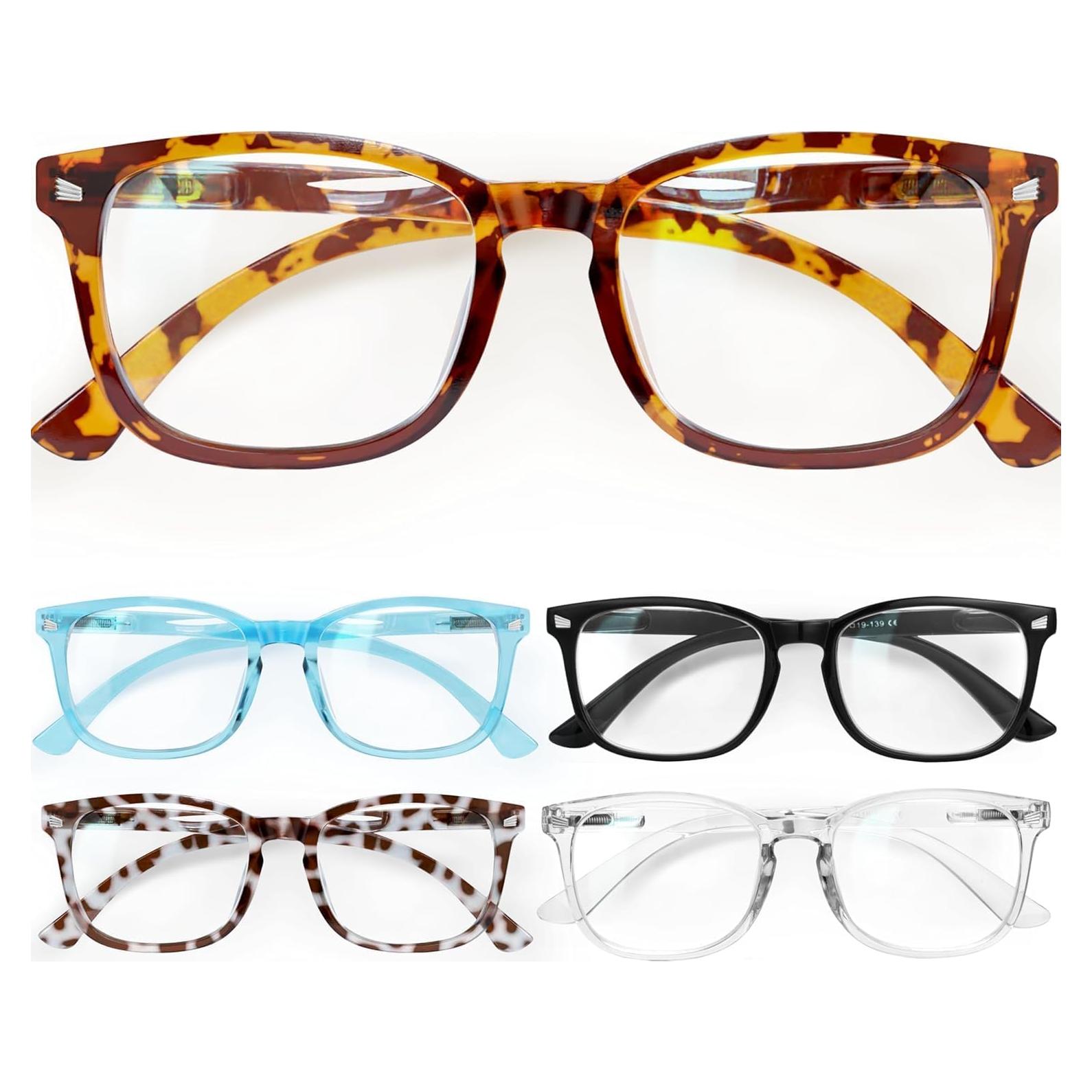 Gafas de lectura CCVOO unisex 2.25x anti luz azul