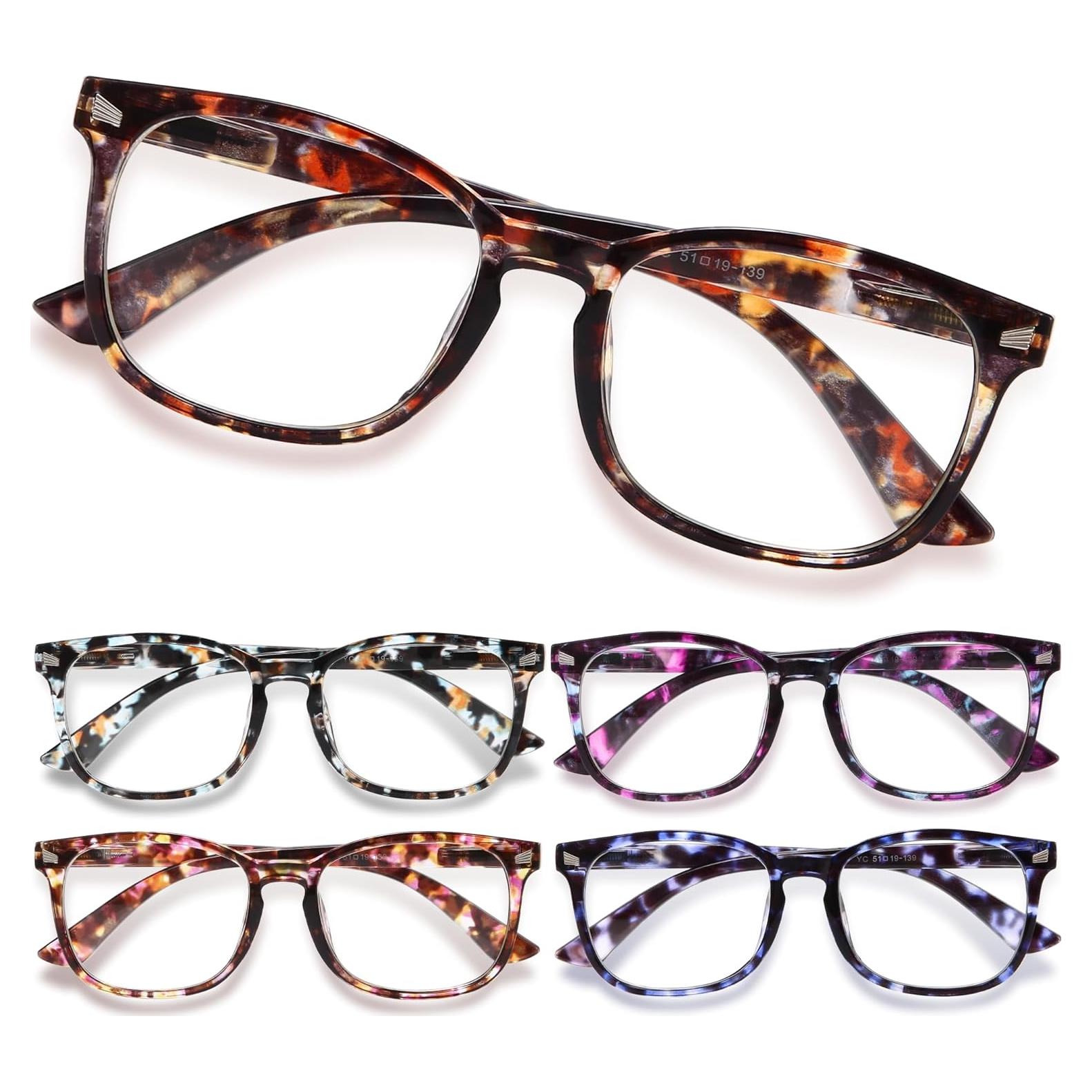 Gafas de lectura CCVOO unisex 1.0x anti luz azul