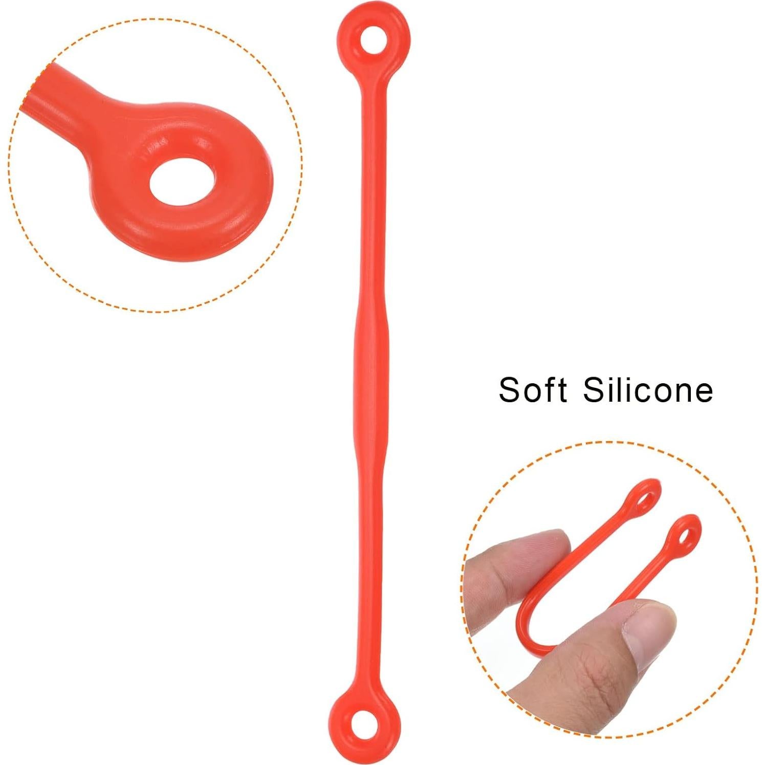 Amortiguador de Tenis PATIKIL de Silicona 12 cm - 4 Unidades