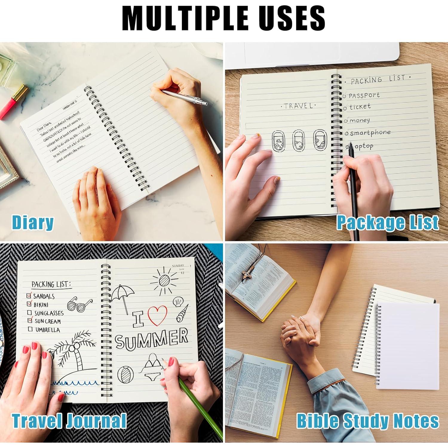 Paquete de 3 Cuadernos A5 Dunzoom Rayados 160 Páginas