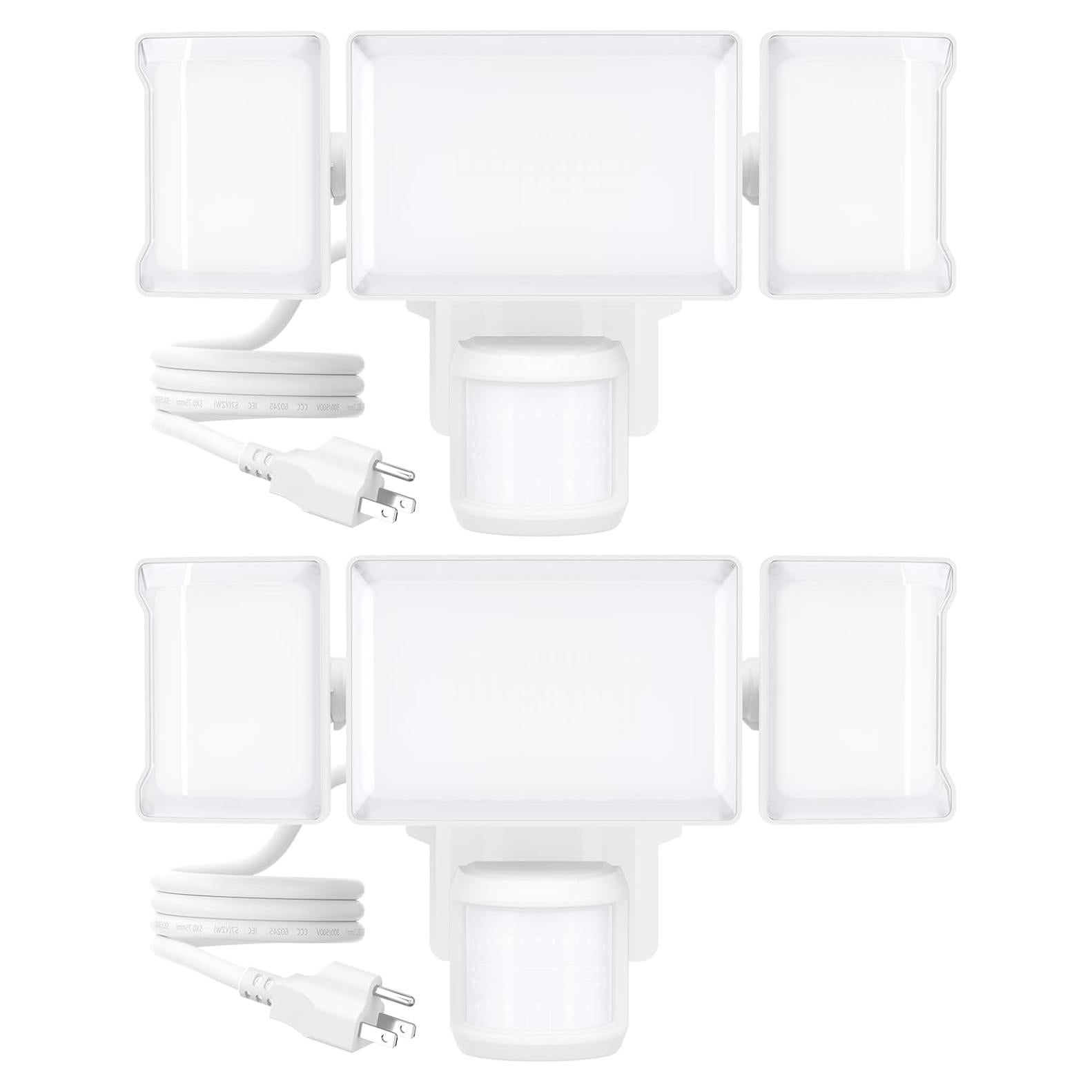 Luz de Inundación Exterior Olafus 75W con Sensor de Movimiento