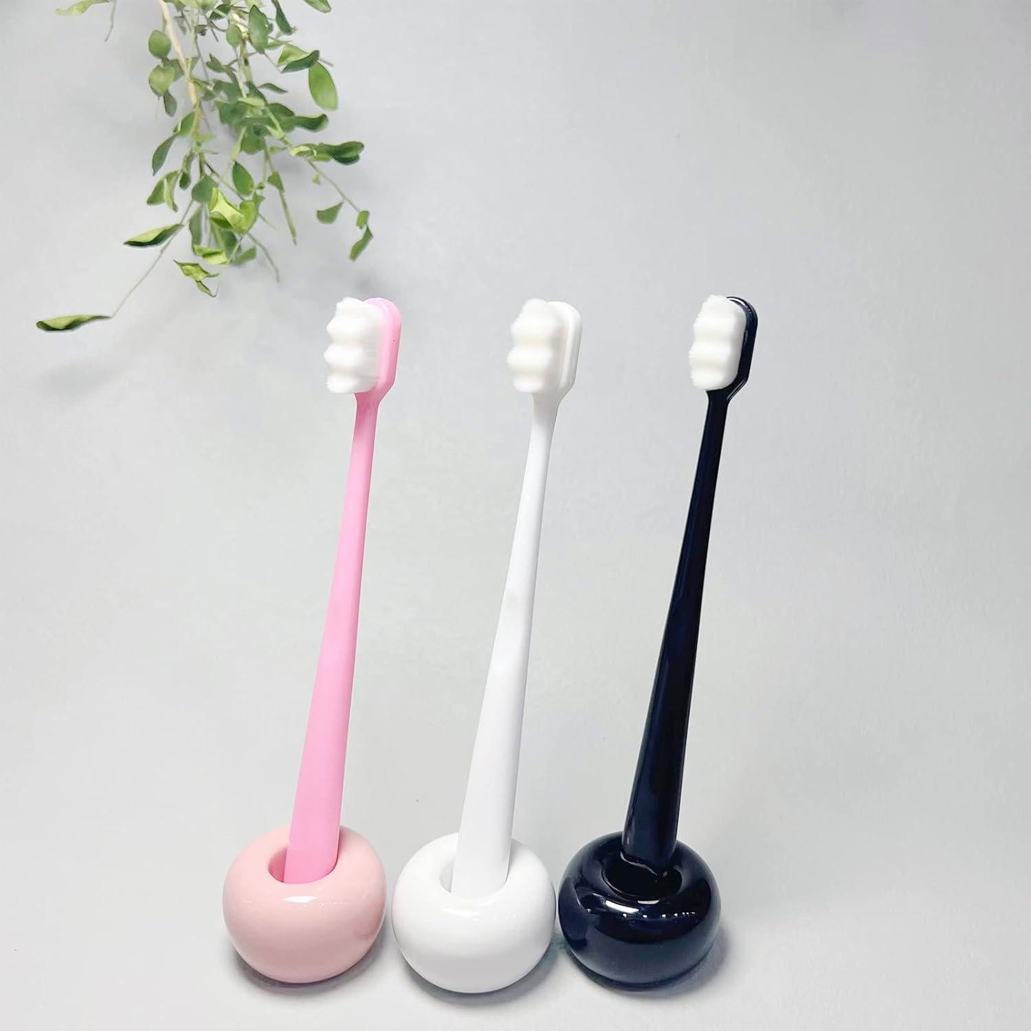 Cepillo de Dientes Extra Suave EasyHonor - 6 Unidades para Encías Sensibles