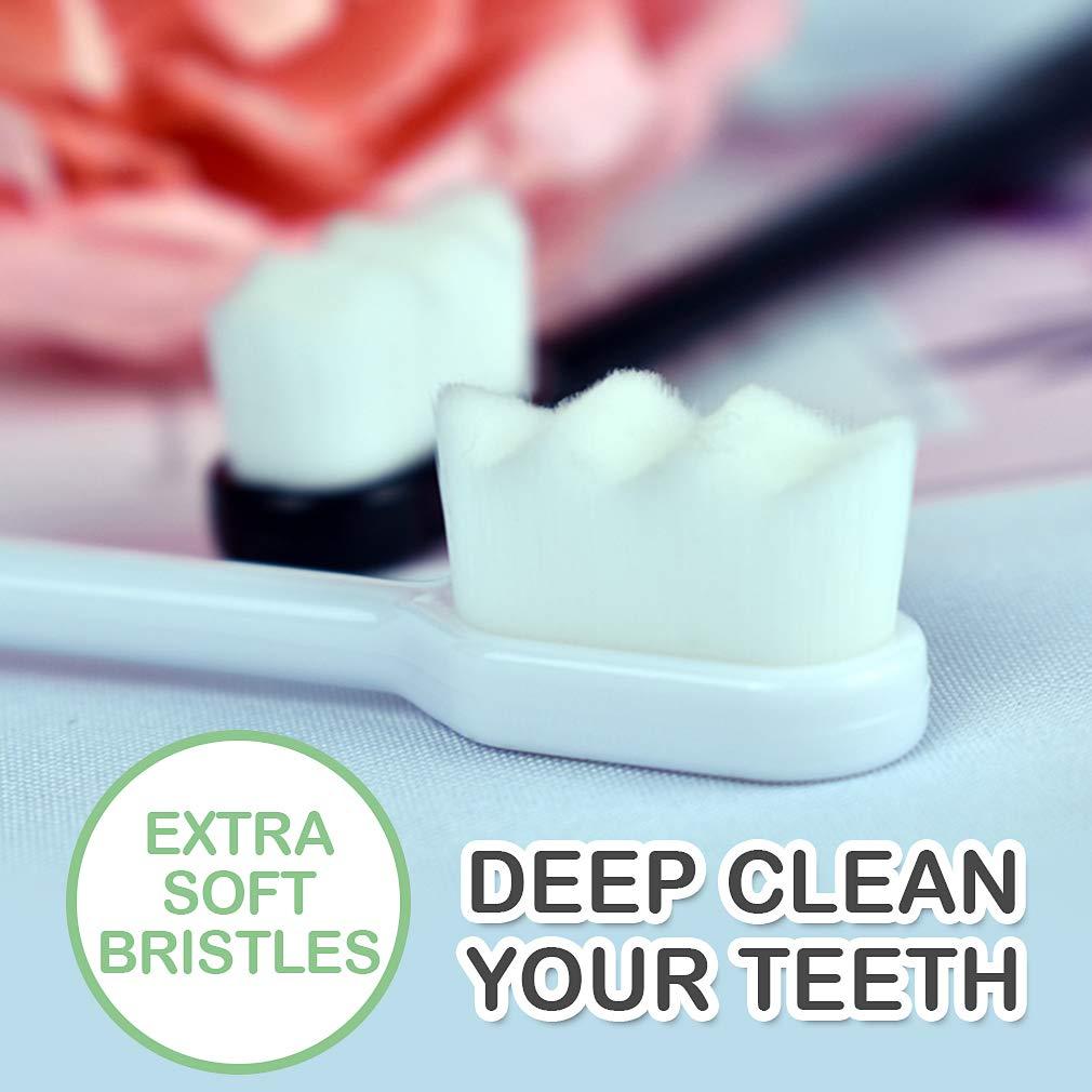Cepillo de Dientes Extra Suave EasyHonor - 6 Unidades para Encías Sensibles