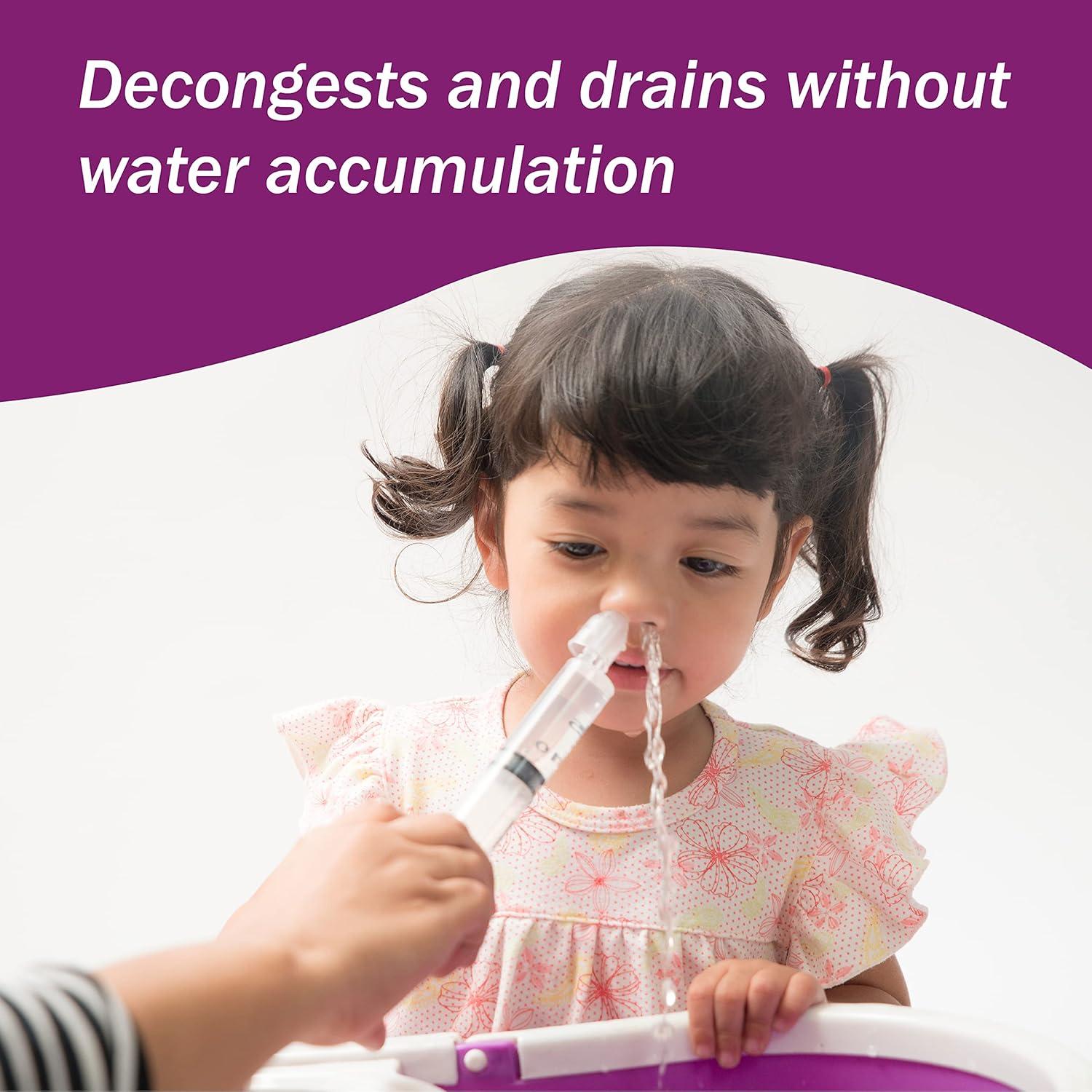 Aspirador Nasal para Bebé NAUSH - Jeringa 10ml Silicona BPA Free