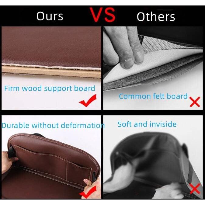 Organizador de Asiento Trasero HURESON con Mesa Plegable y Basurero