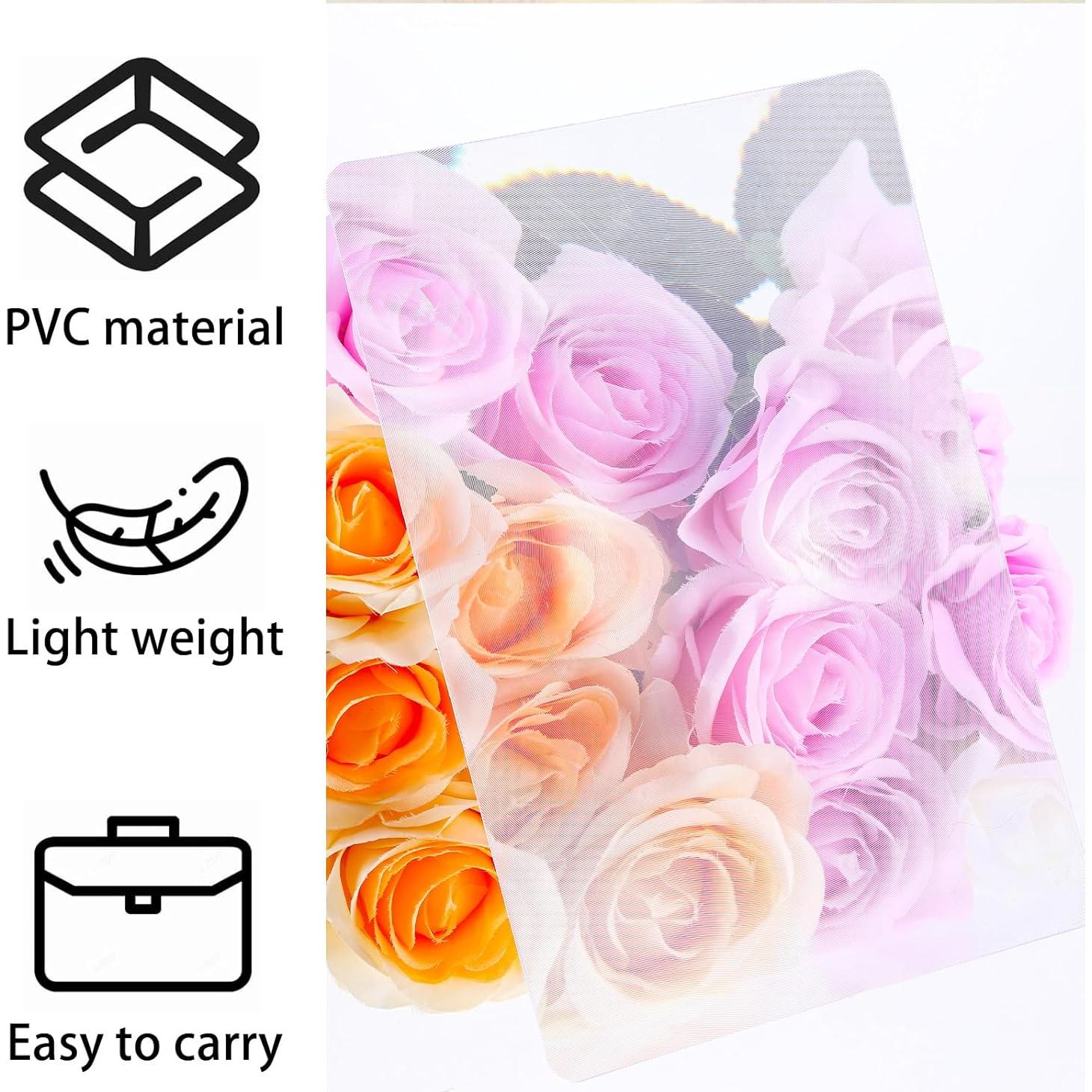 4 Lentes de Aumento Dimeho 3X 5X Lupa Plana para Lectura