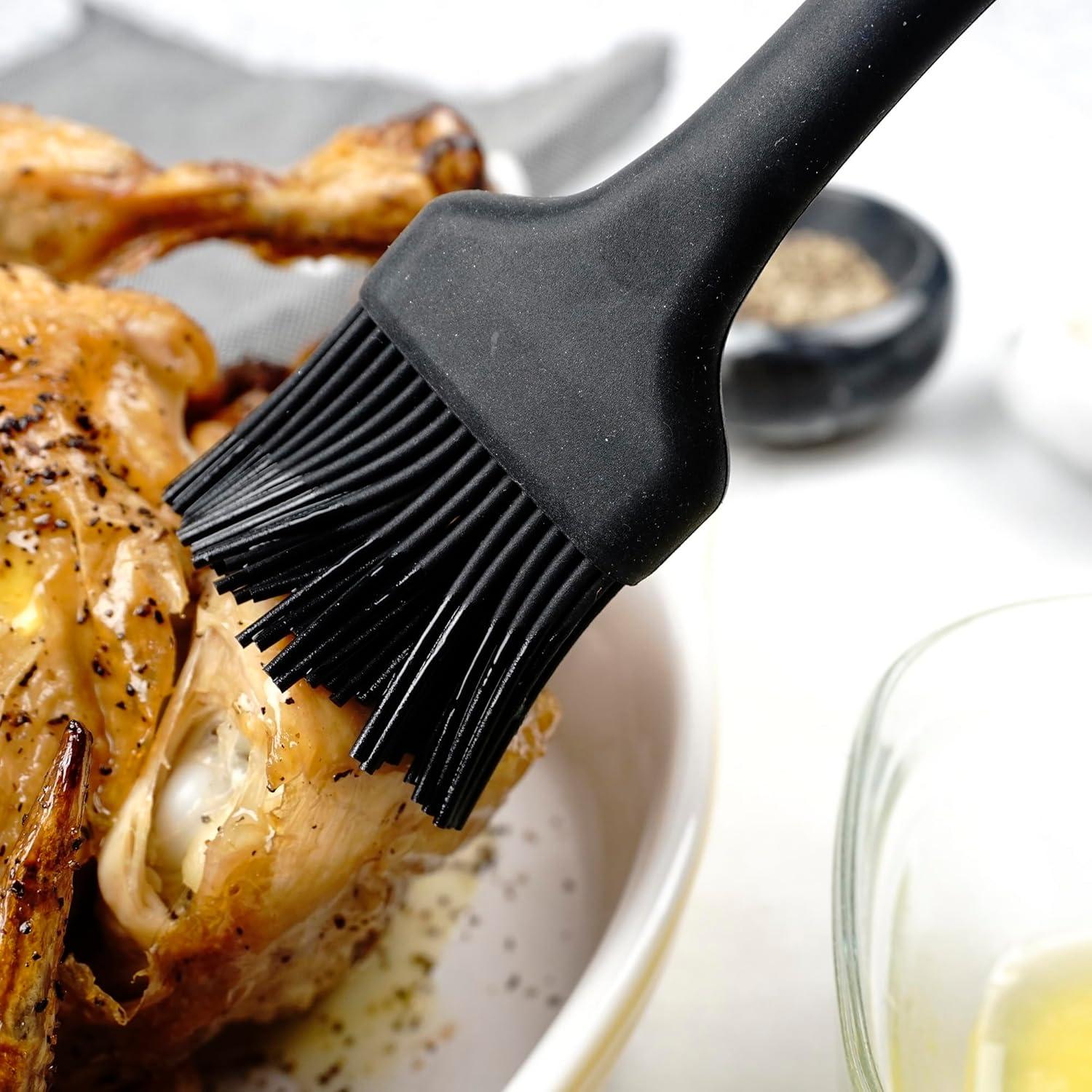 Pincel de Silicona para Basting RSVP Internacional 22 cm Negro