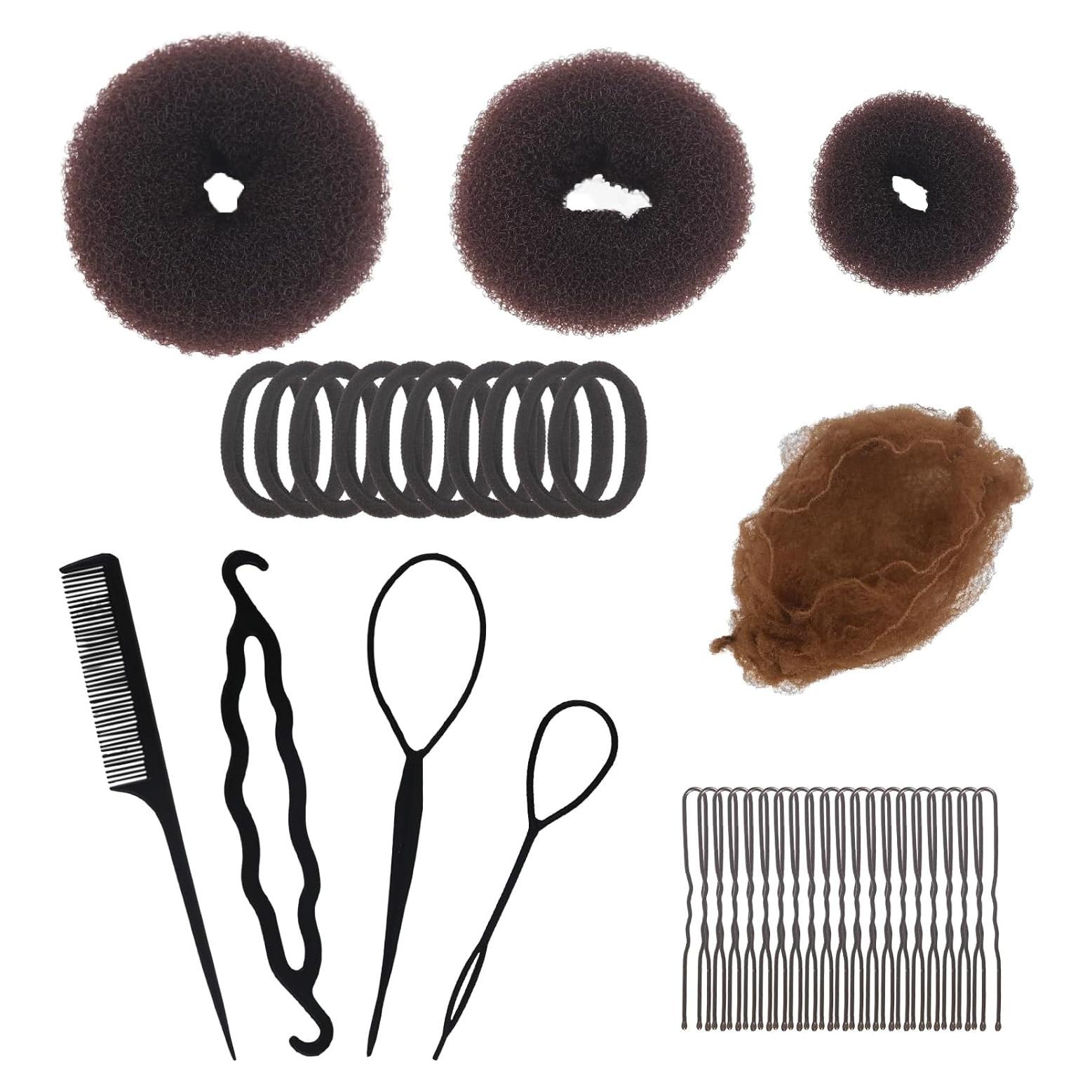 Juego de Formadores de Moño para Cabello SHEHARUHI 41 Pcs