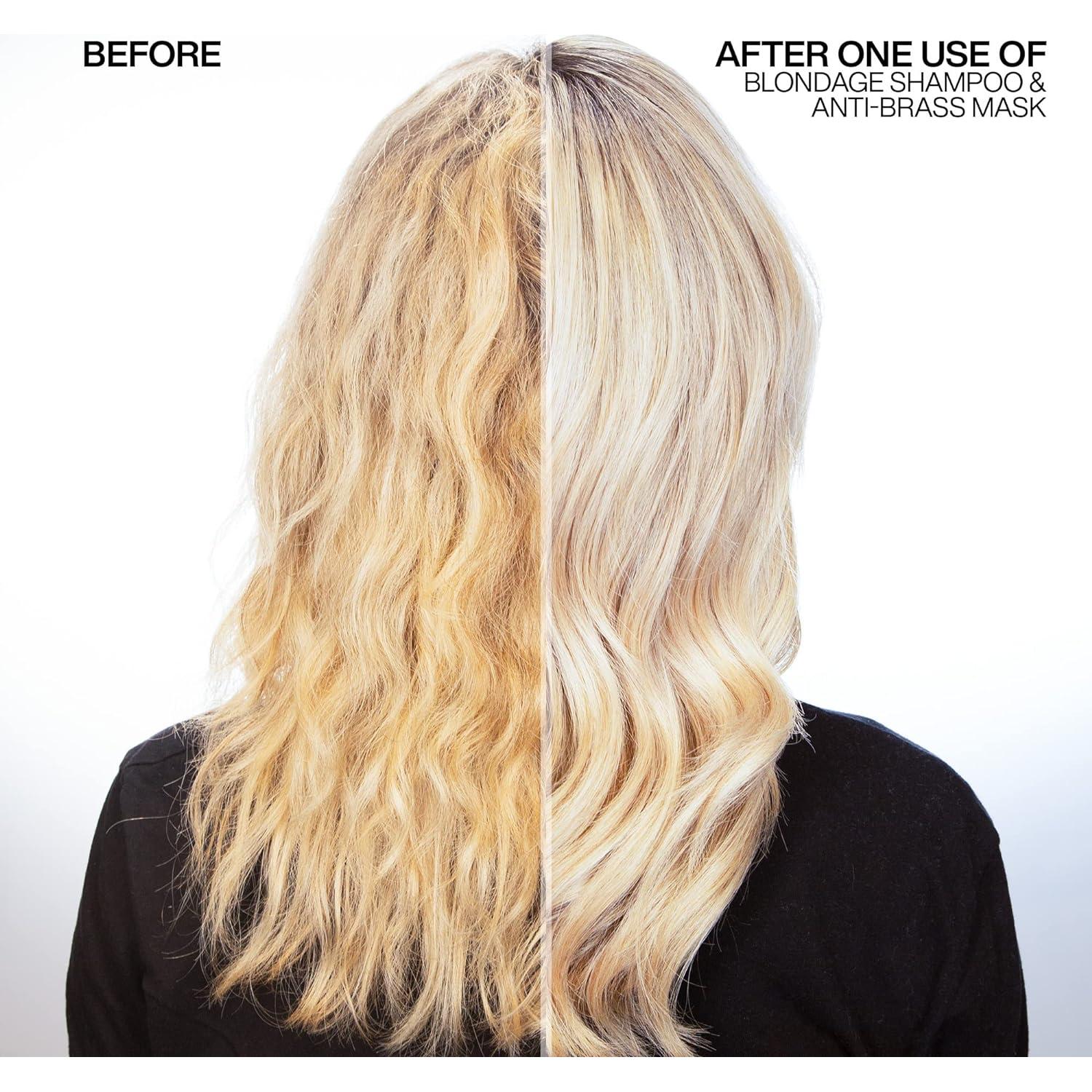 Redken Blondage Máscara Anti-Amarillo 250 ml - Cabello Rubio