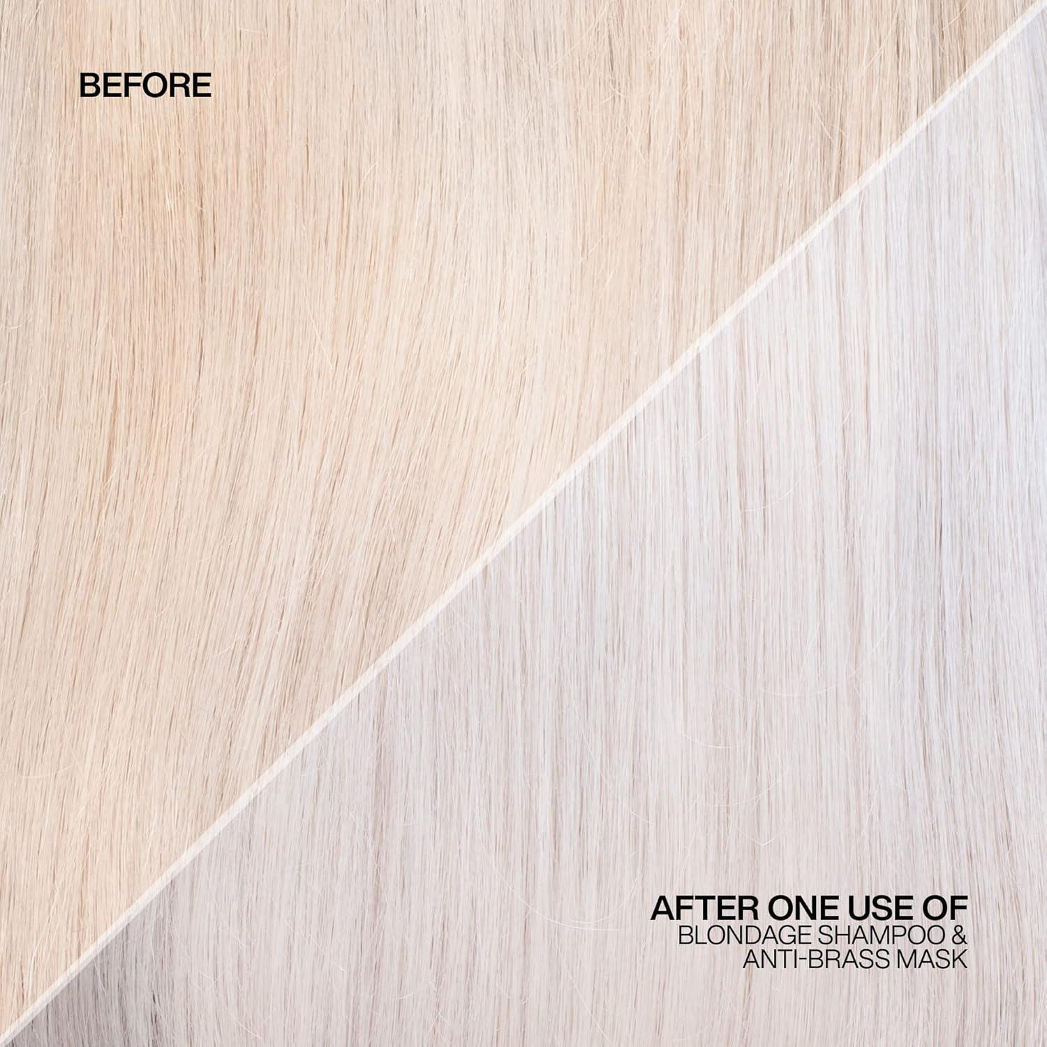 Redken Blondage Máscara Anti-Amarillo 250 ml - Cabello Rubio