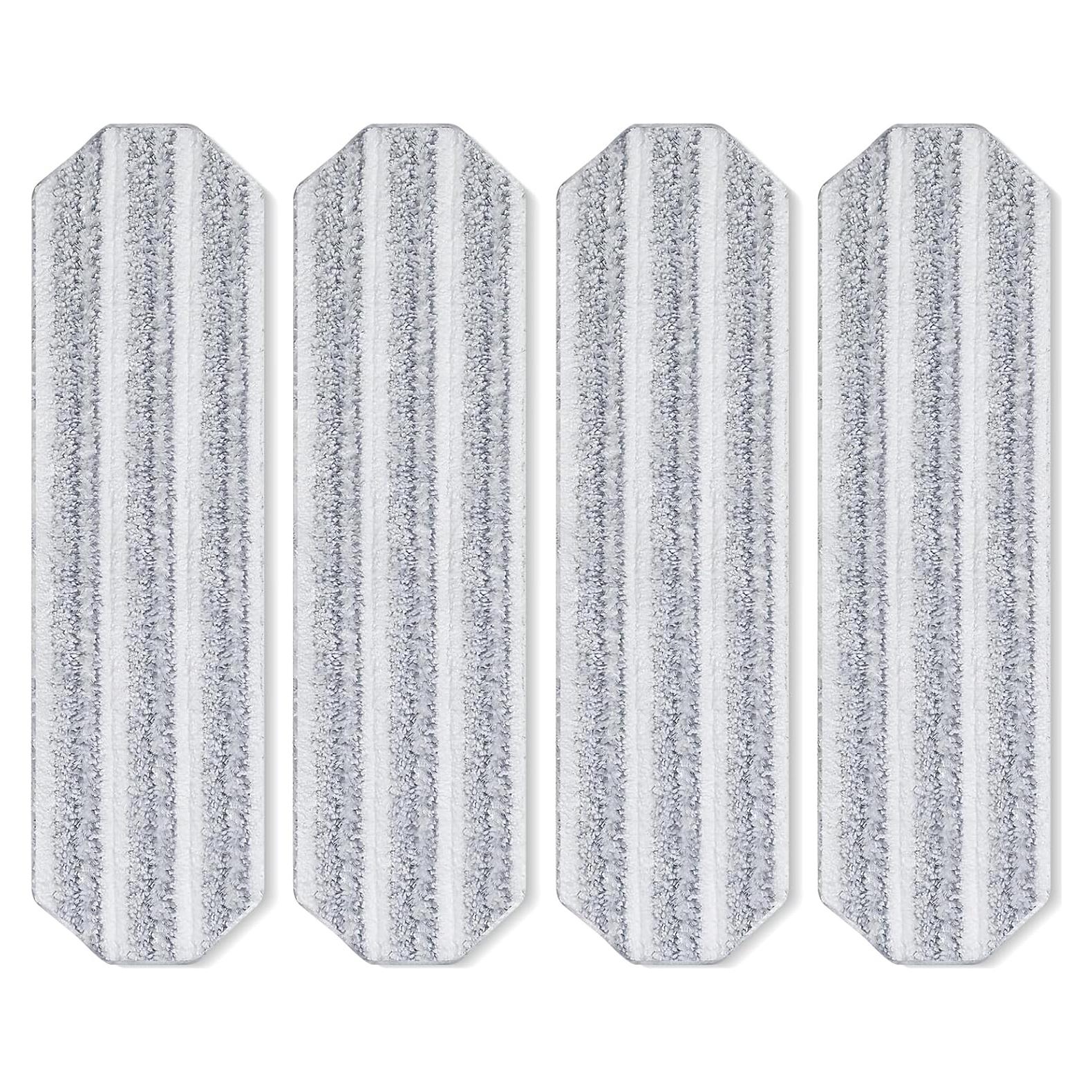 4 Piezas Almohadillas de Reemplazo H2prO Microfibra 40.5x11cm