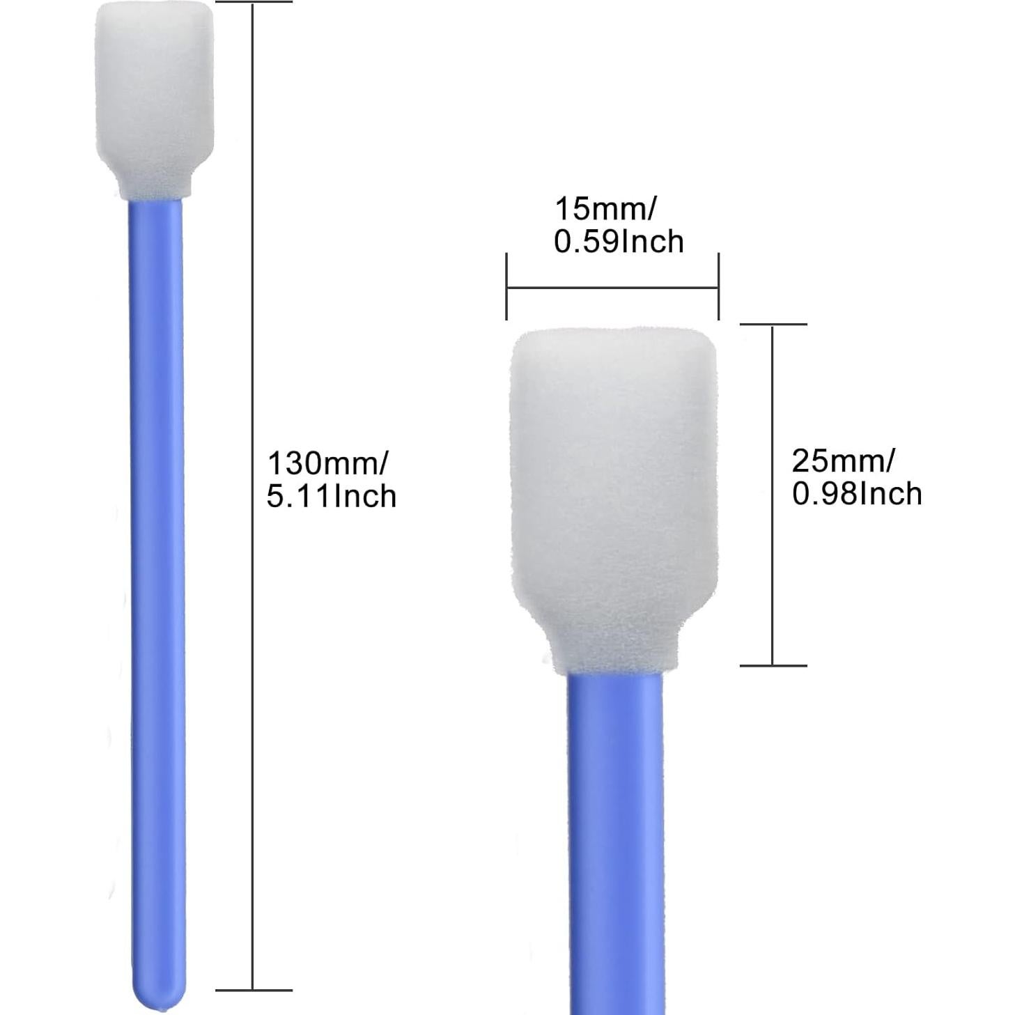 Hisopos de Espuma Wellgler KM707 para Limpieza Electrónica 300 Unidades