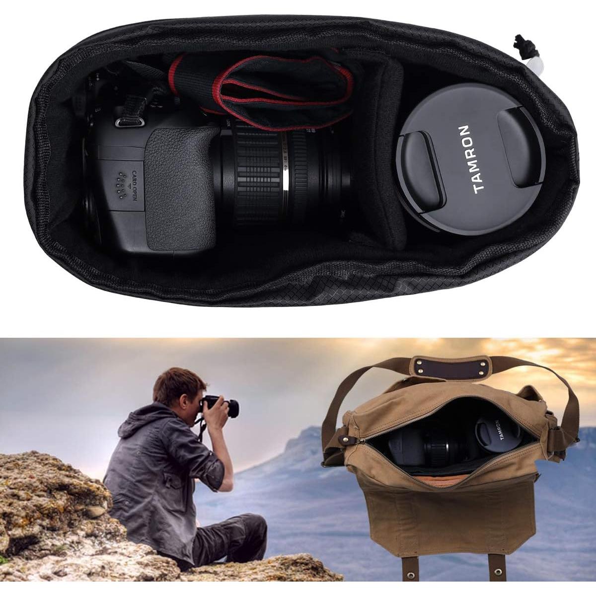 Bolsa de Inserción para Cámara JAKAGO Negra Impermeable