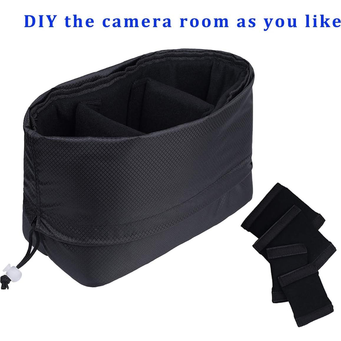 Bolsa de Inserción para Cámara JAKAGO Negra Impermeable