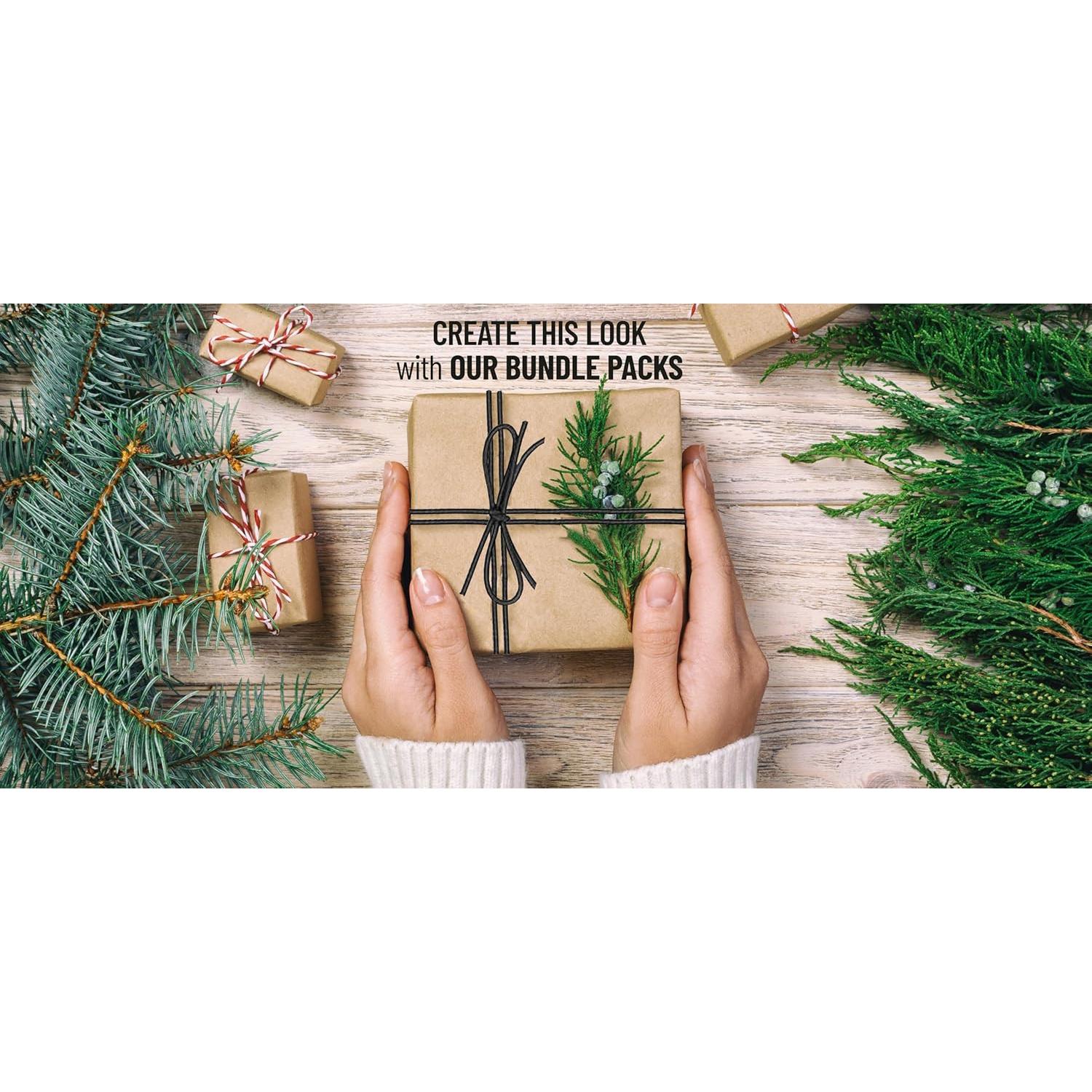 K-Kraft Lazos Elásticos Negros Mate 50 Unidades 25.4 cm