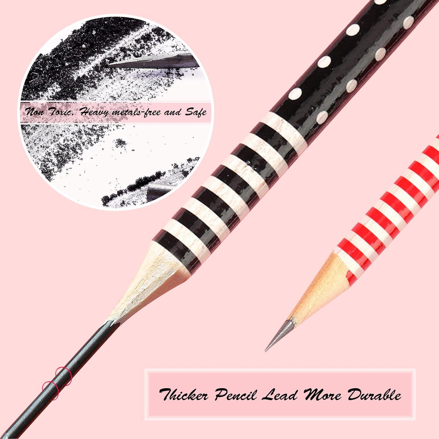 Lápices Lindos BUSHIBU con Borradores de Animales - Paquete de 12