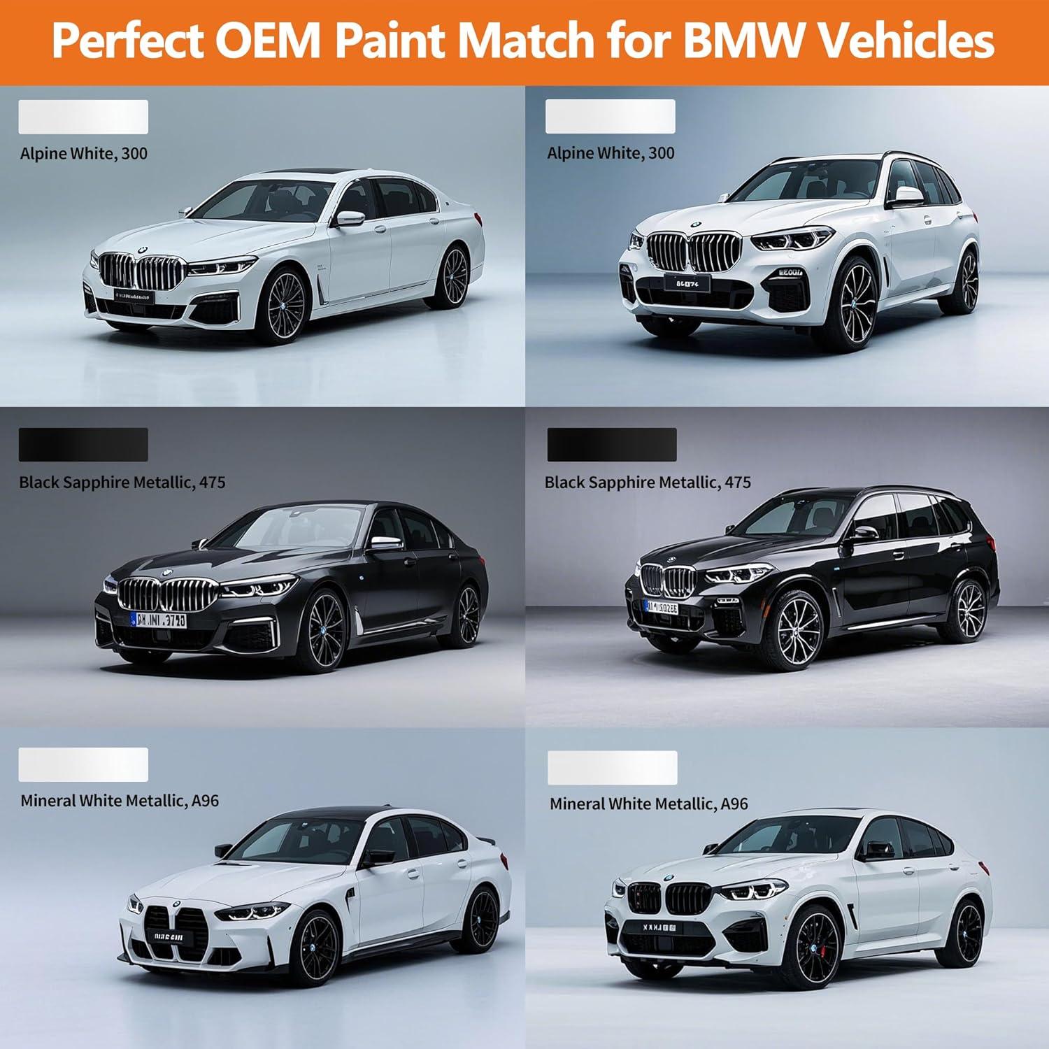 Kit de Pintura de Retoque Gen2Magic BMW Alpine White 300