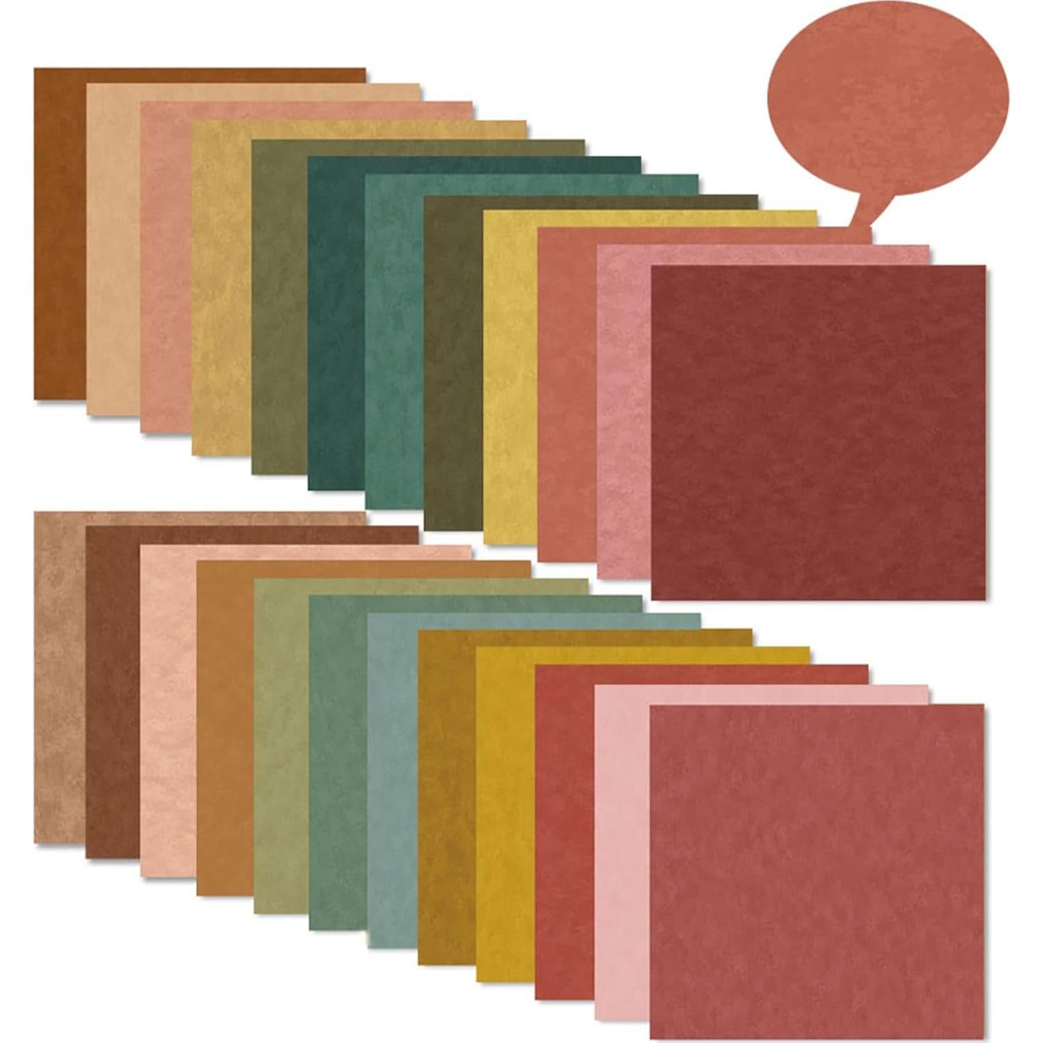 Papel de Scrapbook Doble Cara Colabrili 30.5x30.5 cm 24 Hojas