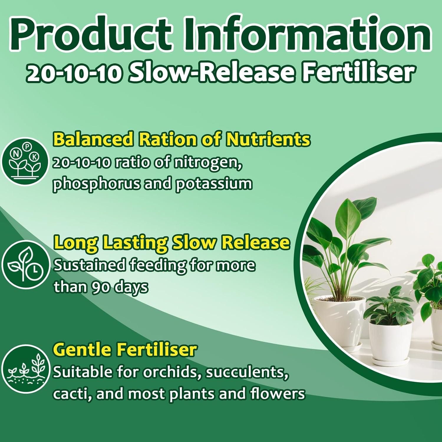 Fertilizante Orgánico de Liberación Lenta 20-10-10 LZH 330g