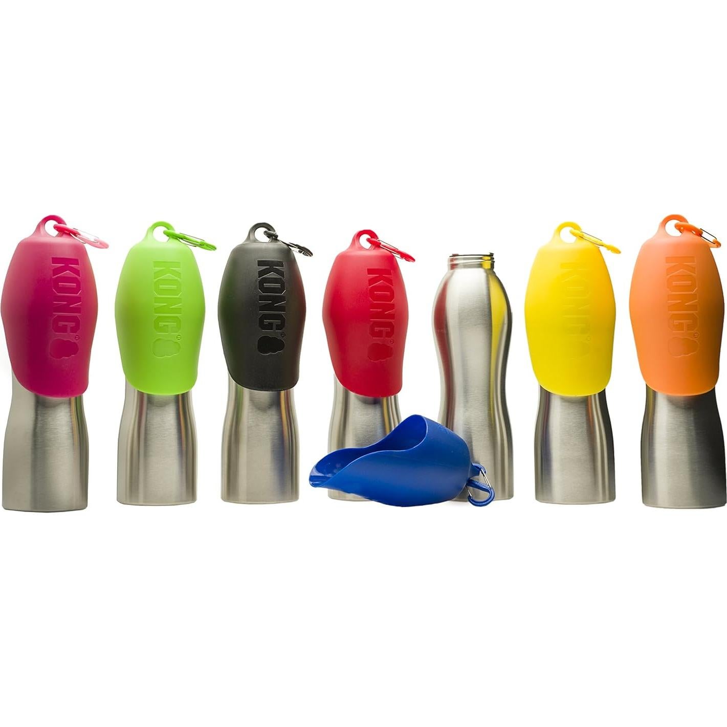 Botella de Agua KONG H2O Acero Inoxidable 740 ml Azul