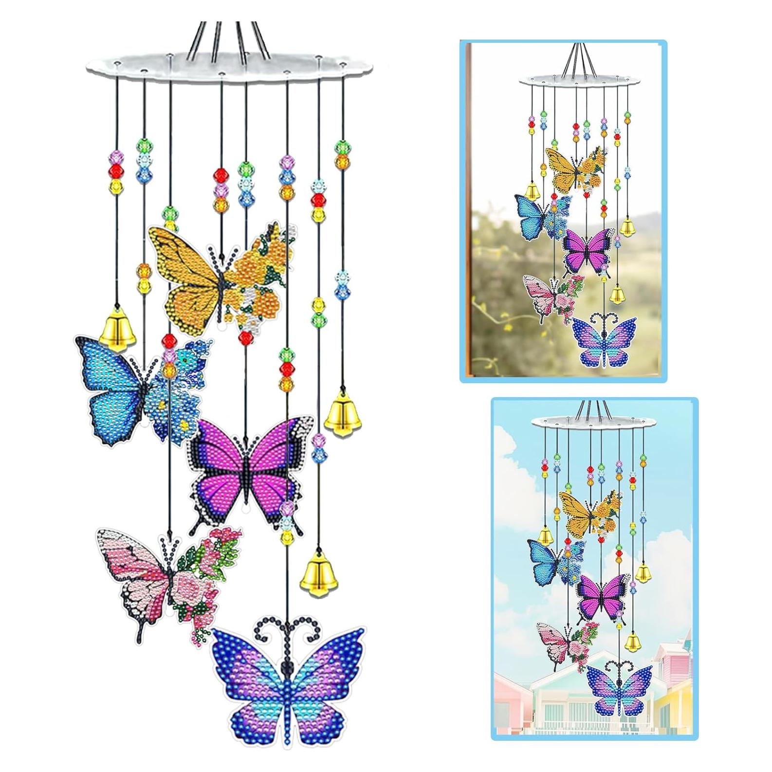 Kits de Pintura de Diamante JeCuiK Mariposa 3D DIY